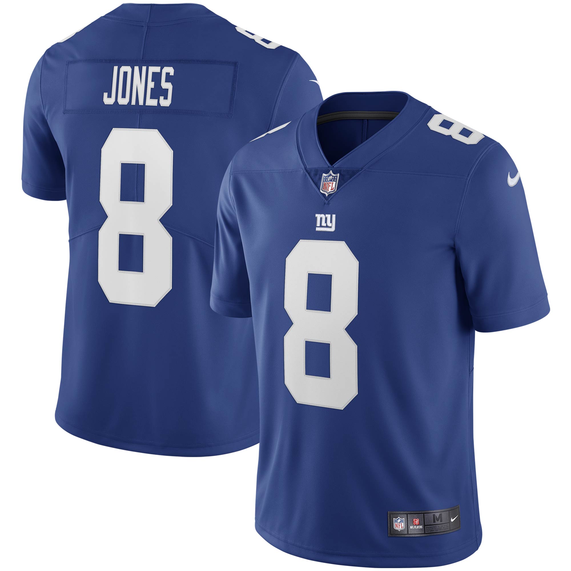 Men's New York Giants Daniel Jones Royal Vapor Limited Jersey JS3252 Saliibo