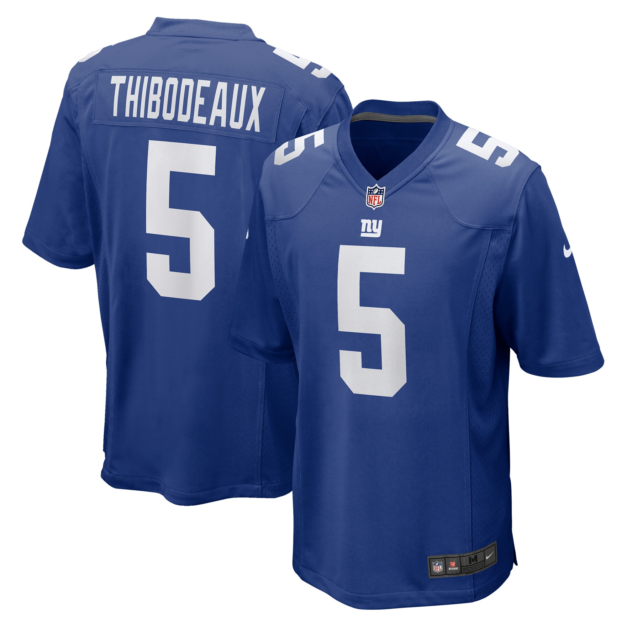 Men's New York Giants Kayvon Thibodeaux Royal Player Game Jersey JS4883 Saliibo