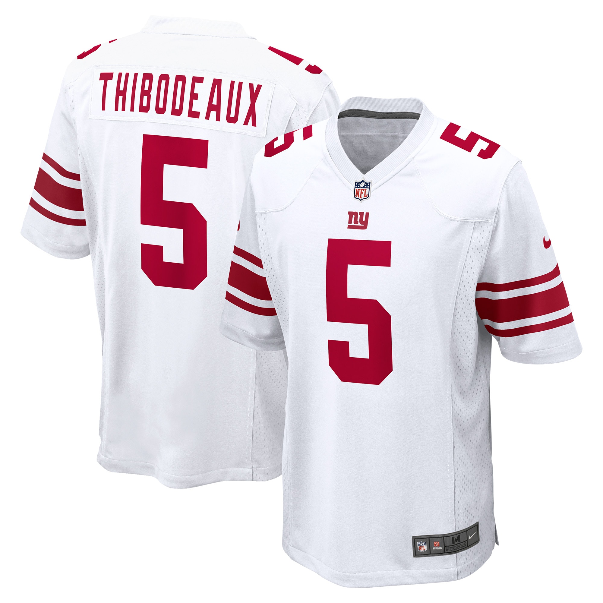 Men's New York Giants Kayvon Thibodeaux White Player Game Jersey JS9749 Saliibo