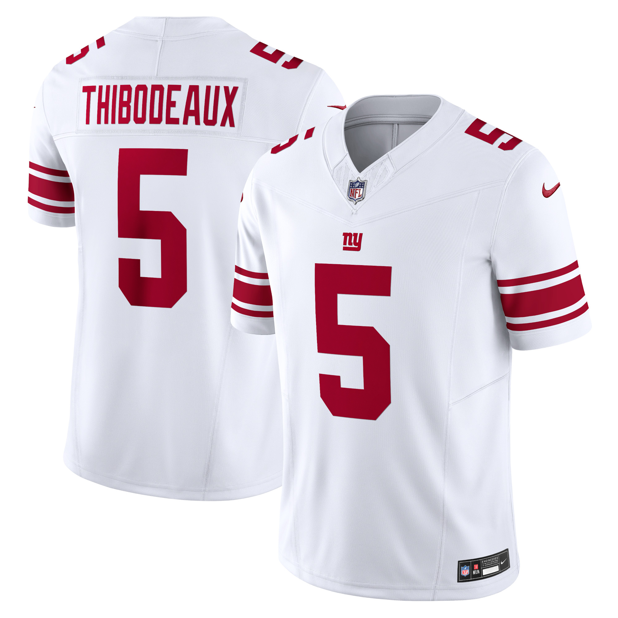 Men's New York Giants Kayvon Thibodeaux White Vapor F.U.S.E. Limited Jersey JS4069 Saliibo