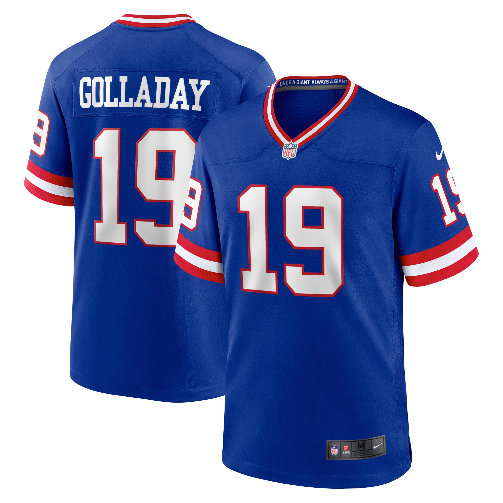 Men's New York Giants Kenny Golladay Royal Classic Player Game Jersey JS6272 Saliibo