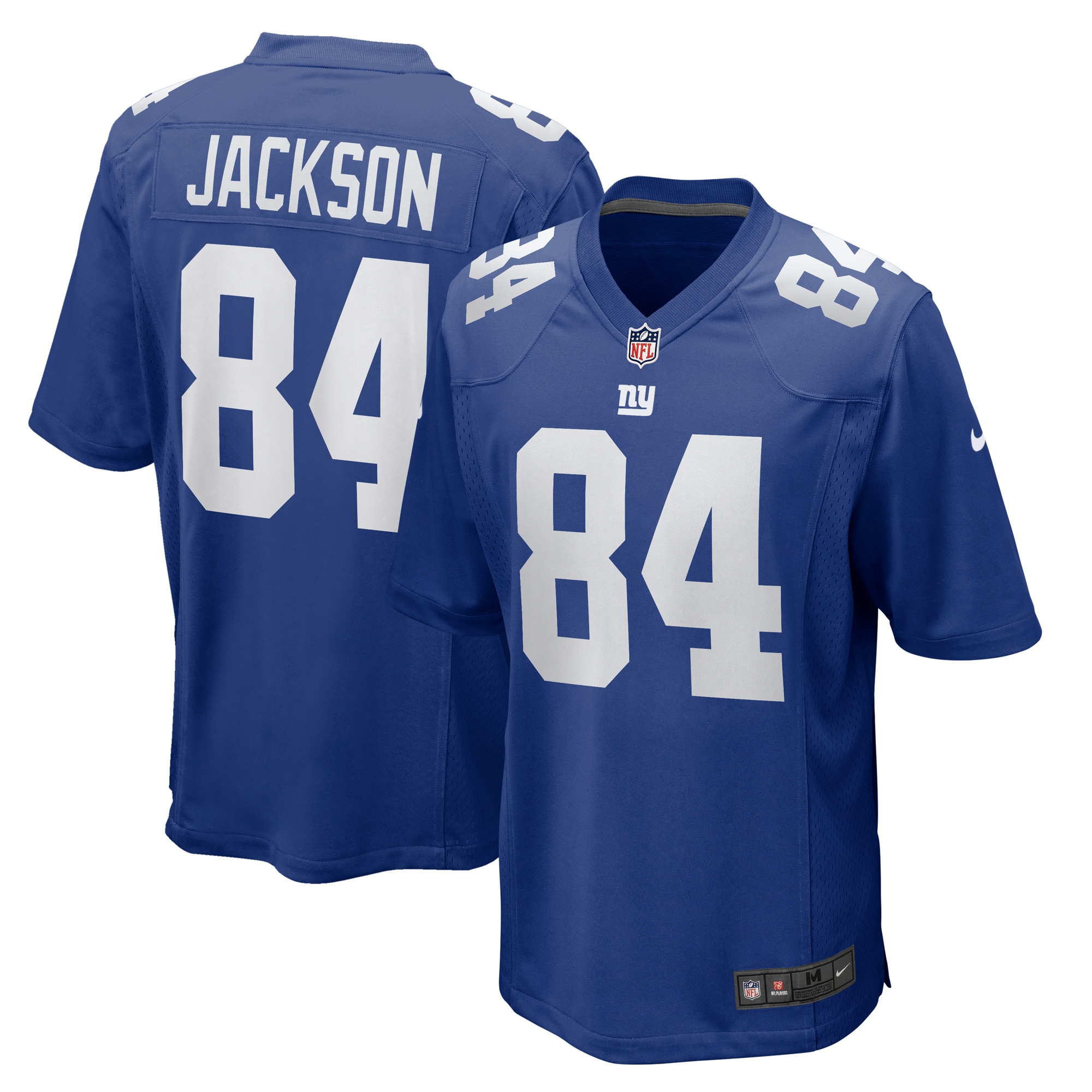 Men's New York Giants Tyree Jackson Royal Game Jersey JS2169 Saliibo