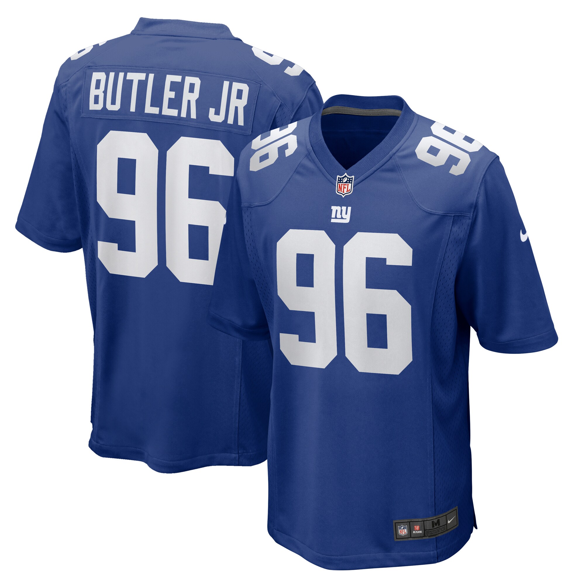 Men's New York Giants Vernon Butler Jr. Royal Team Game Jersey JS7186 Saliibo