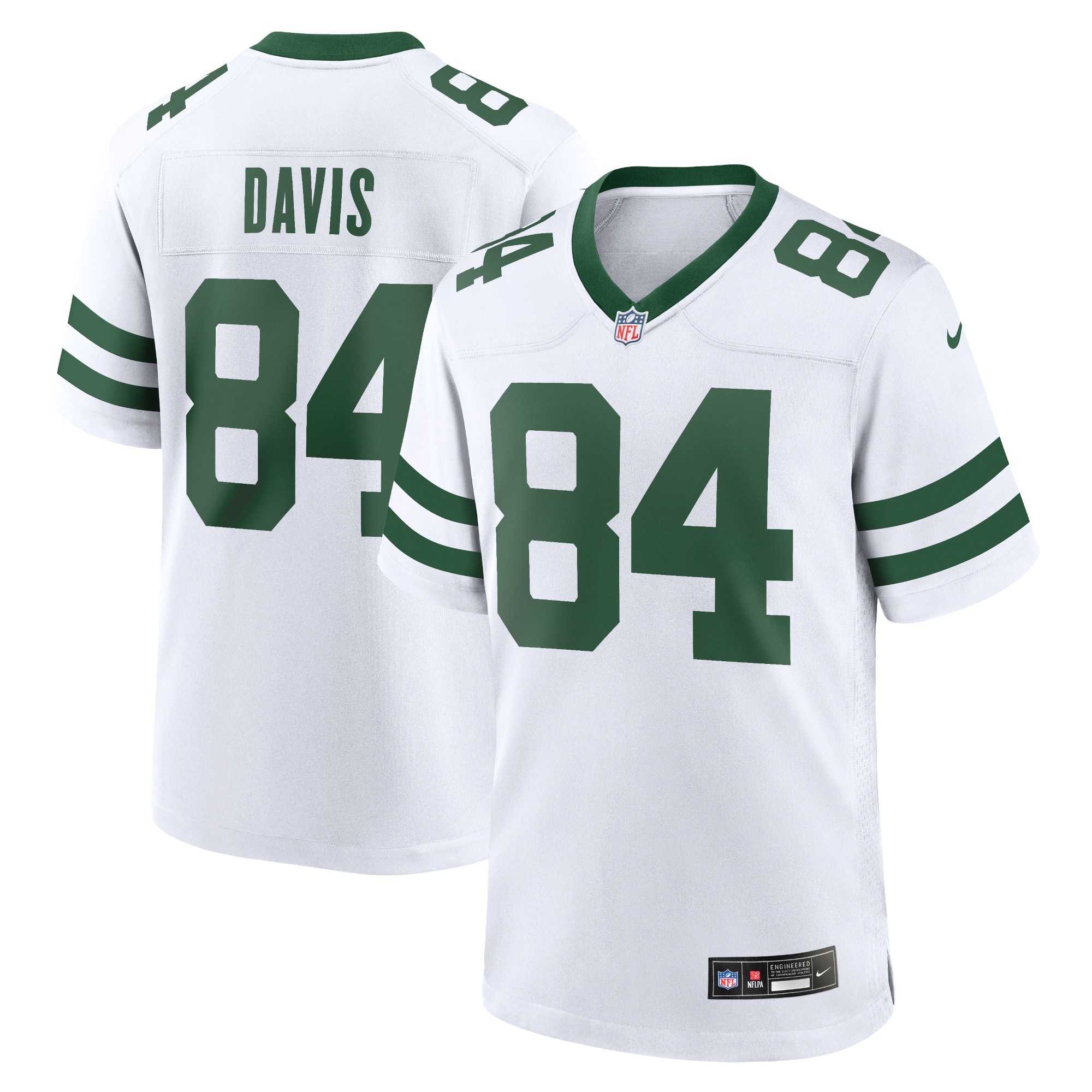 Men's New York Jets Corey Davis Legacy White Game Jersey JS9952 Saliibo