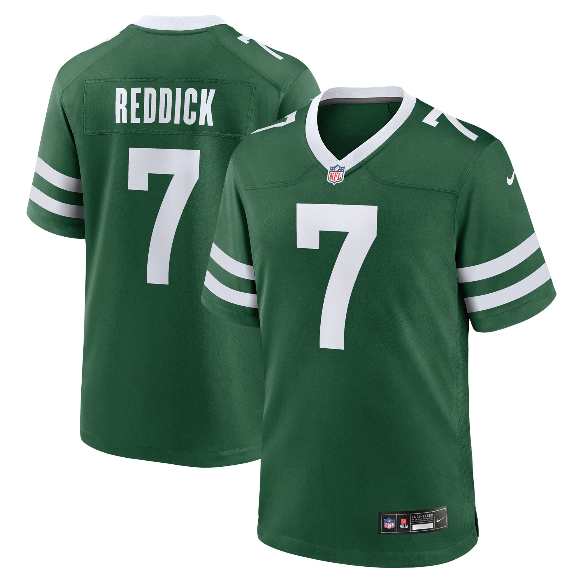 Men's New York Jets Haason Reddick Legacy Green Game Jersey JS1540 Saliibo