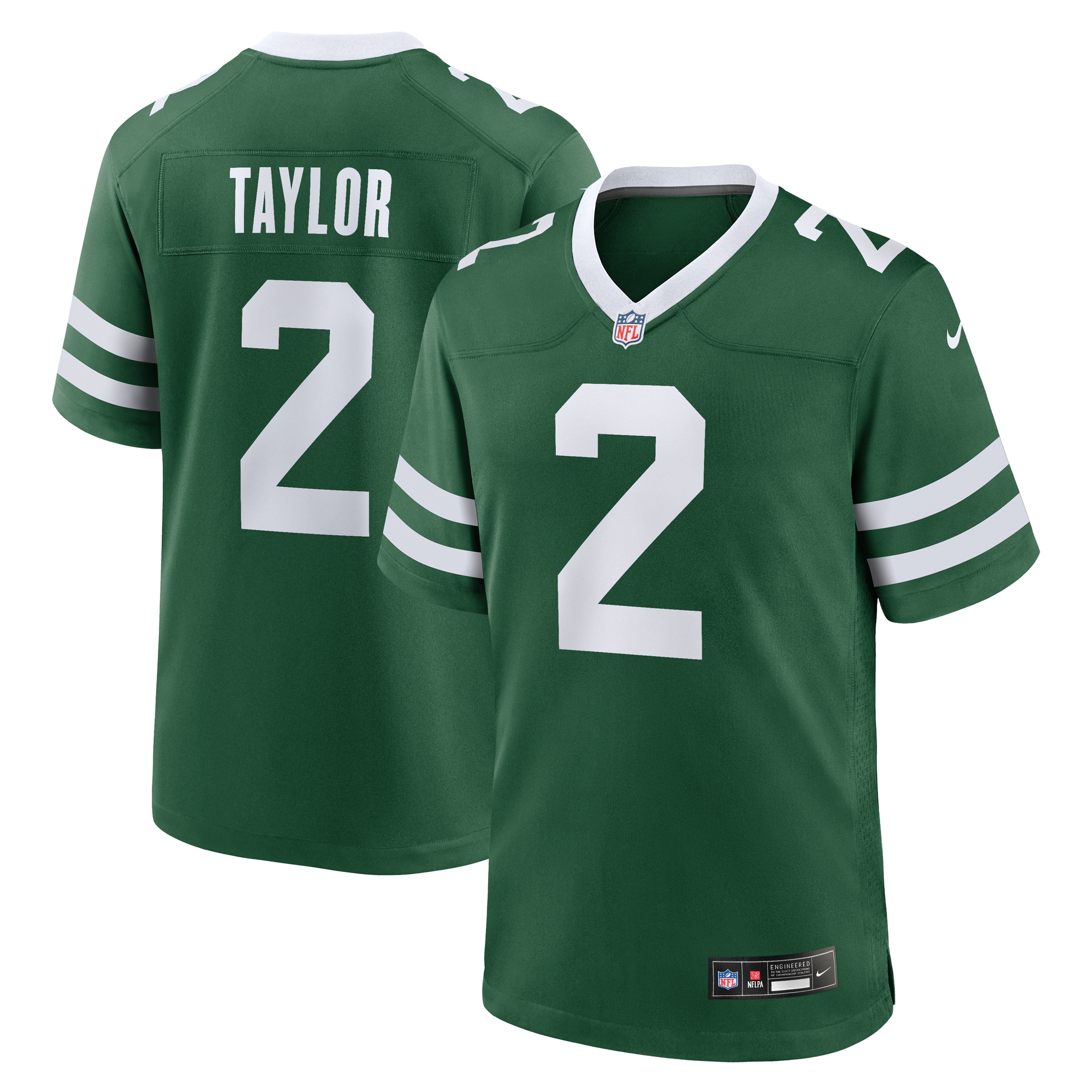 Men's New York Jets Tyrod Taylor Legacy Green Team Game Jersey JS3524 Saliibo