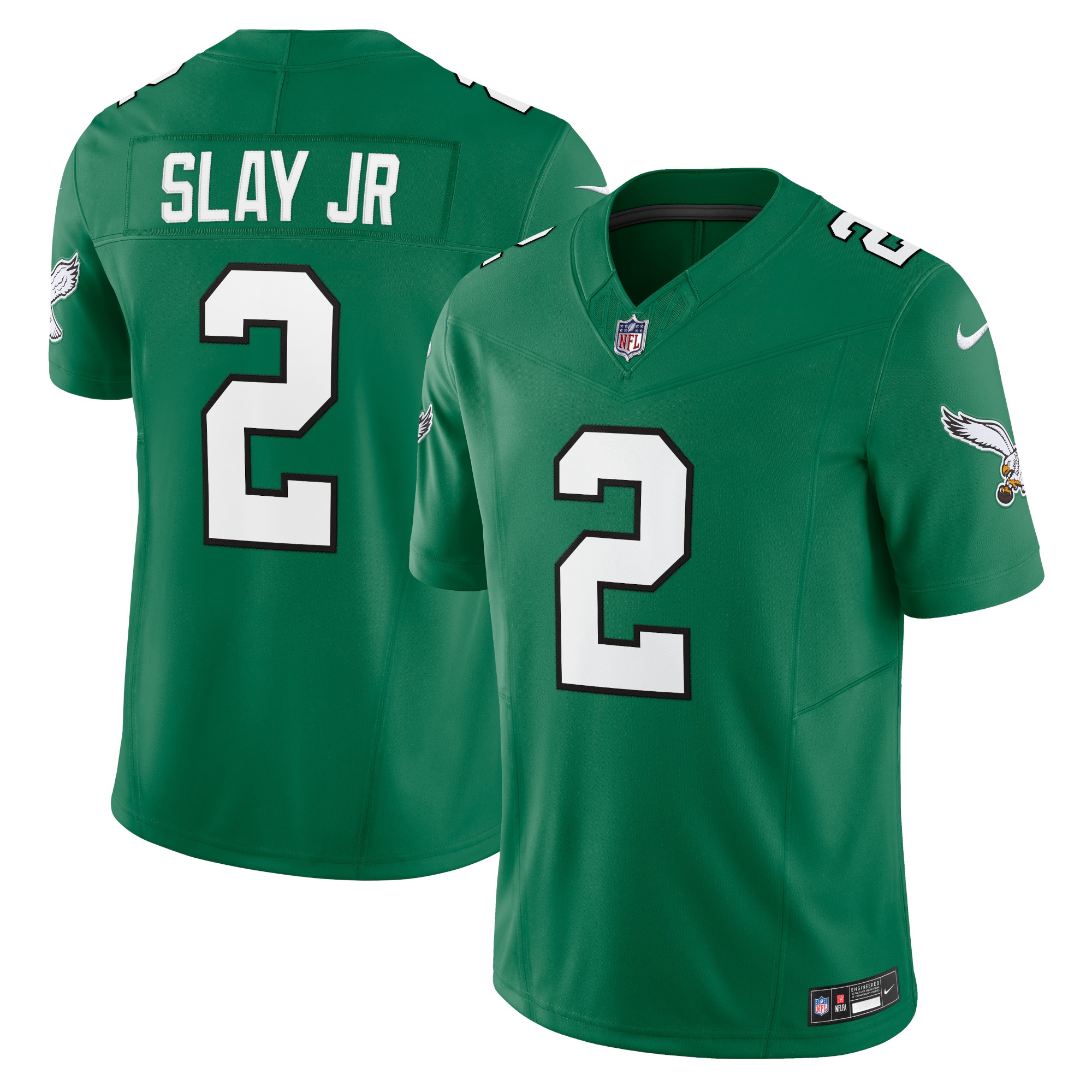 Men's Philadelphia Eagles Darius Slay Jr. Kelly Green Vapor F.U.S.E. Limited Jersey JS6325 Saliibo
