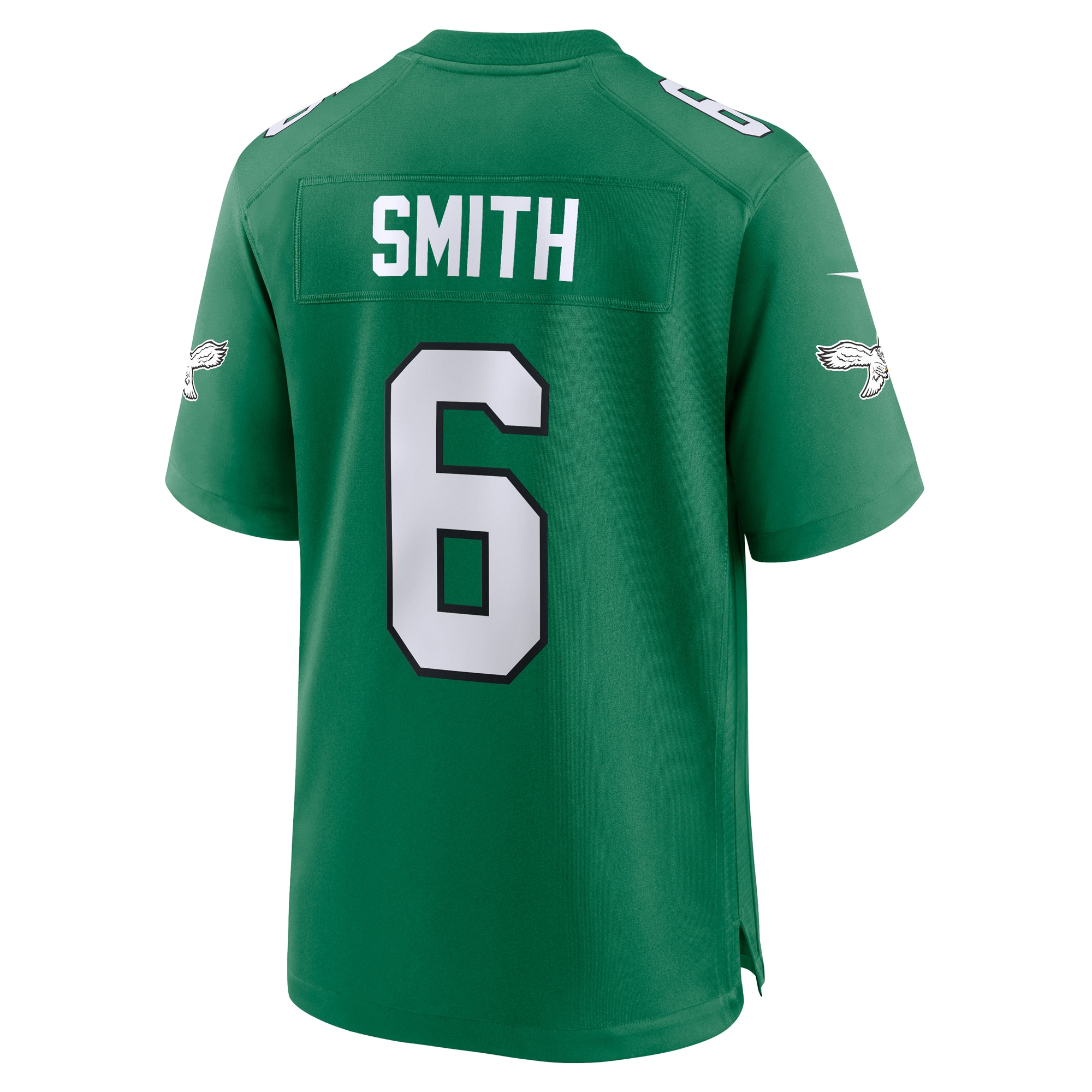 Men's Philadelphia Eagles DeVonta Smith Kelly Green Super Bowl LIX 2nd Alternate Game Jersey JS2849 Saliibo - Image 3