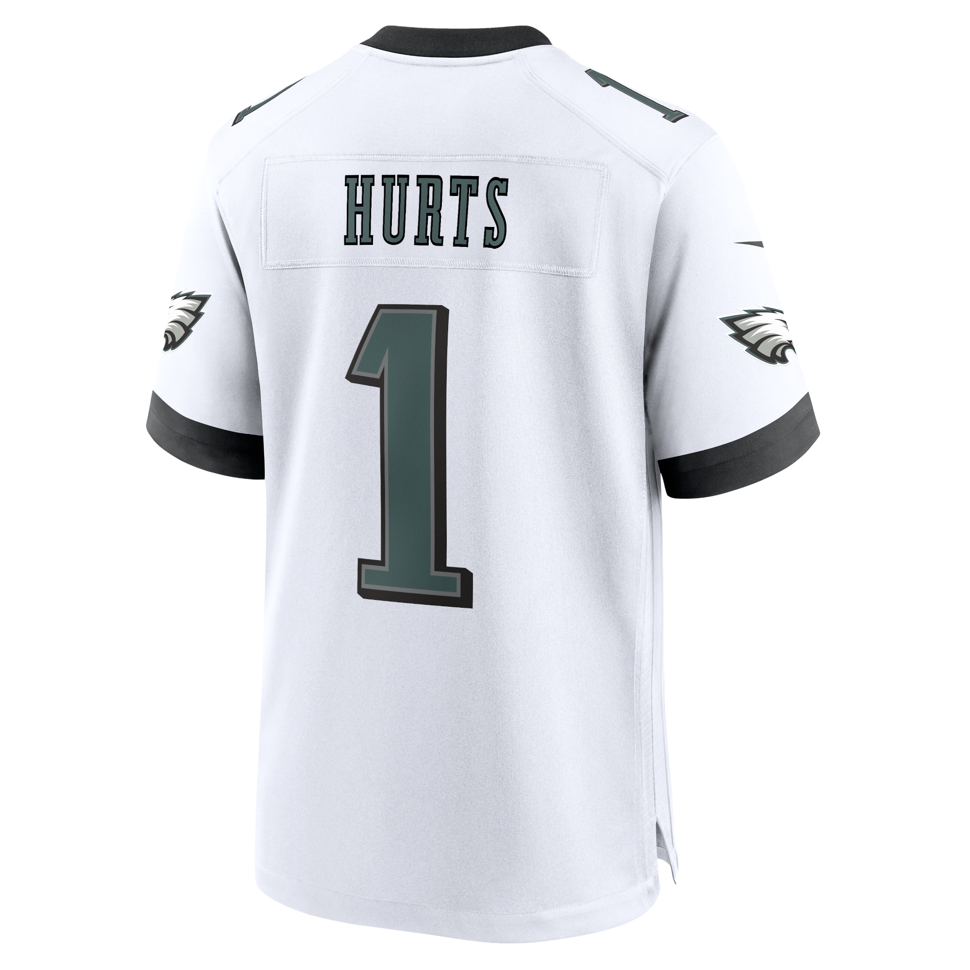 Men's Philadelphia Eagles Jalen Hurts White White Game Jersey JS1469 Saliibo - Image 3