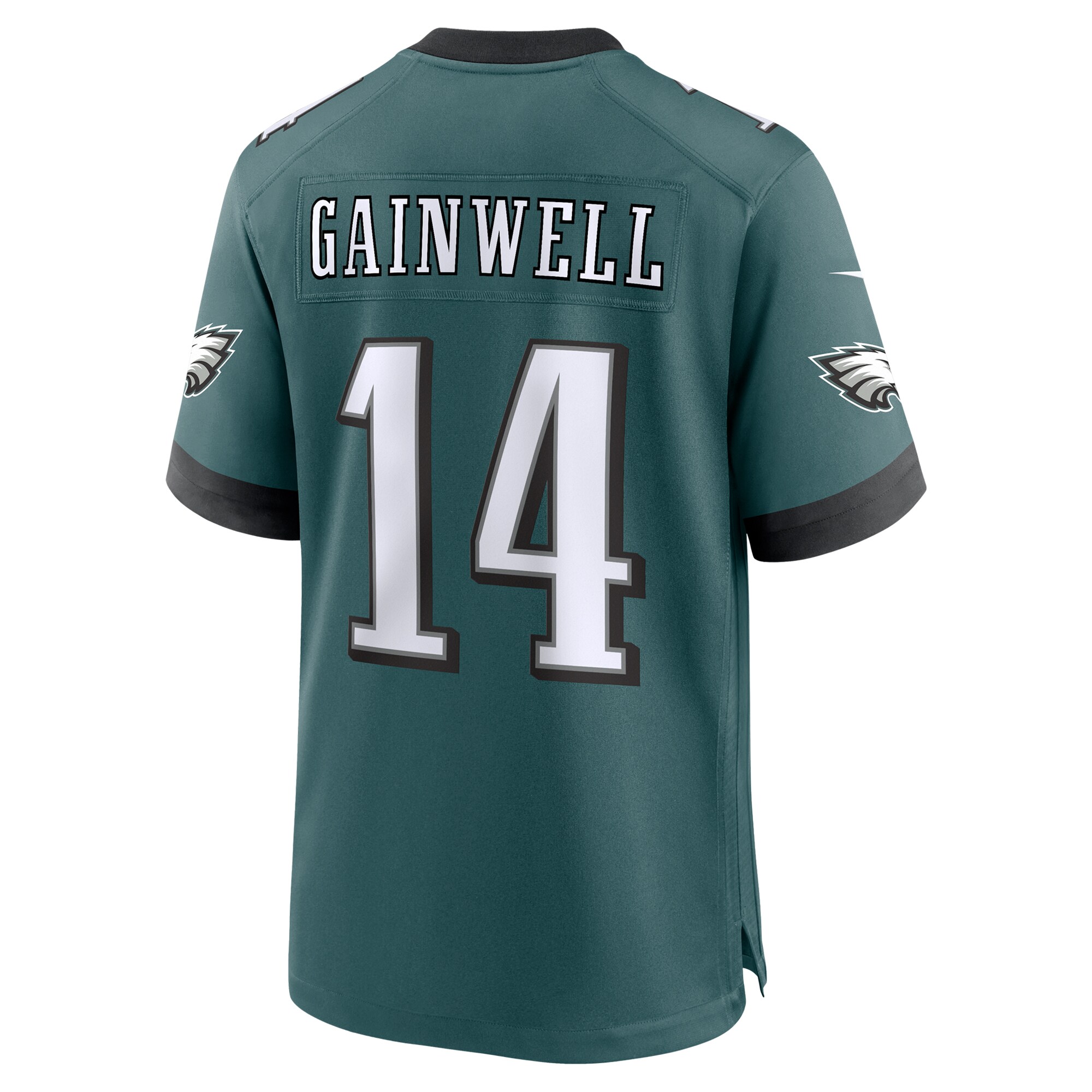 Men's Philadelphia Eagles Kenneth Gainwell Midnight Green Team Game Jersey JS5354 Saliibo - Image 3