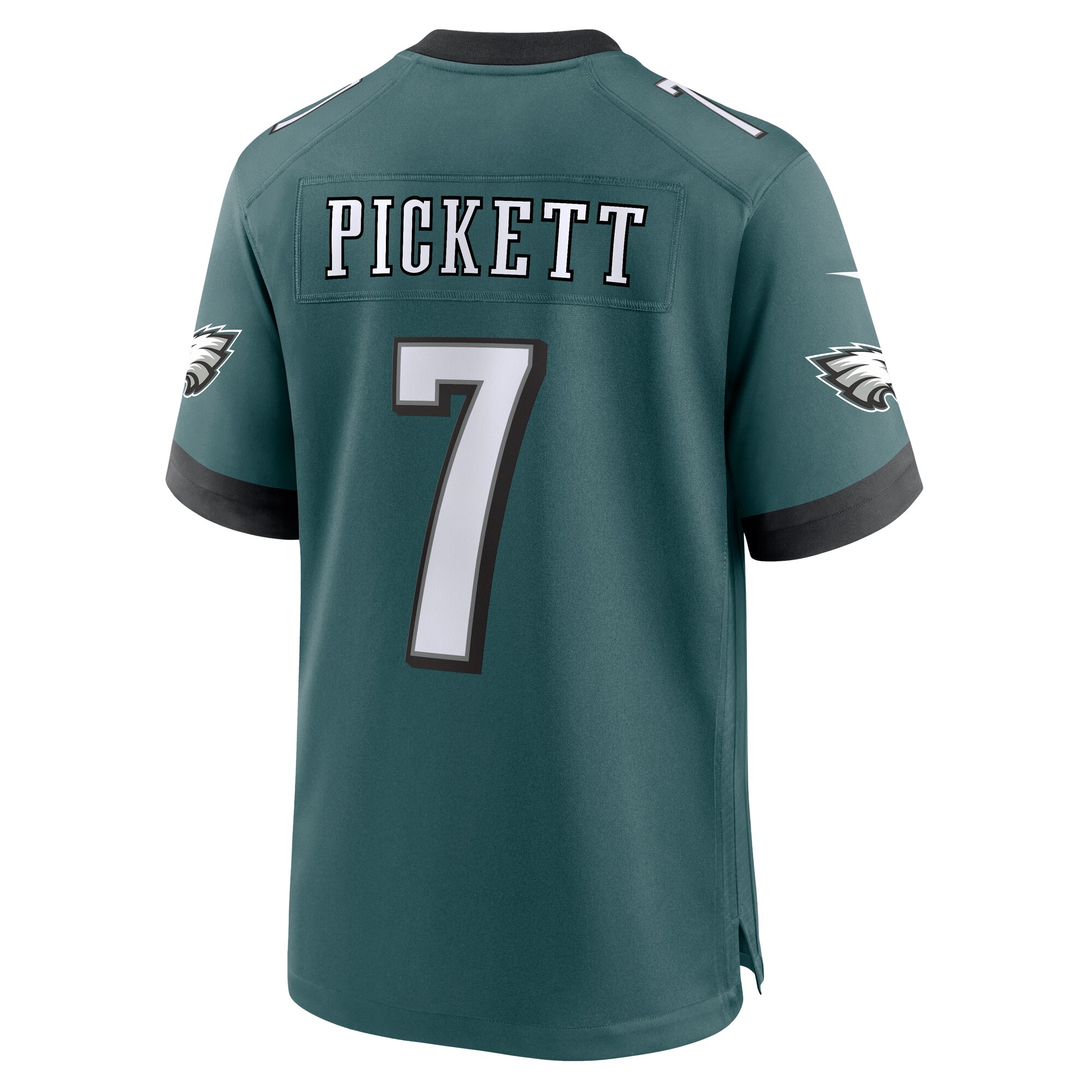 Men's Philadelphia Eagles Kenny Pickett Midnight Green Game Jersey JS2357 Saliibo - Image 3