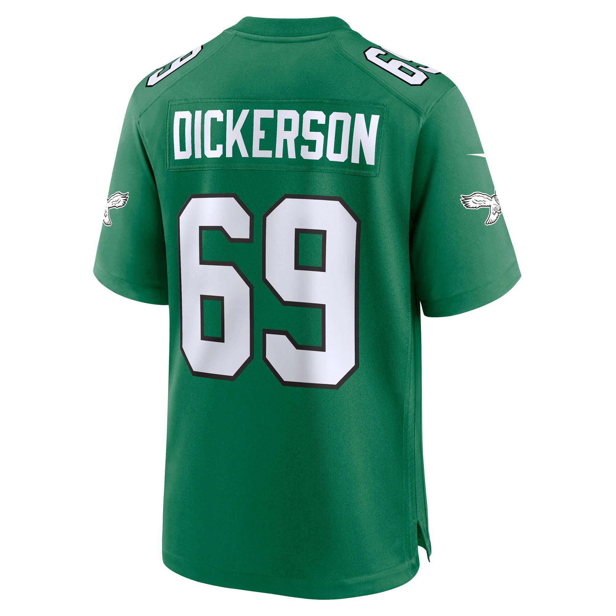 Men's Philadelphia Eagles Landon Dickerson Kelly Green Alternate Game Jersey JS8063 Saliibo - Image 3