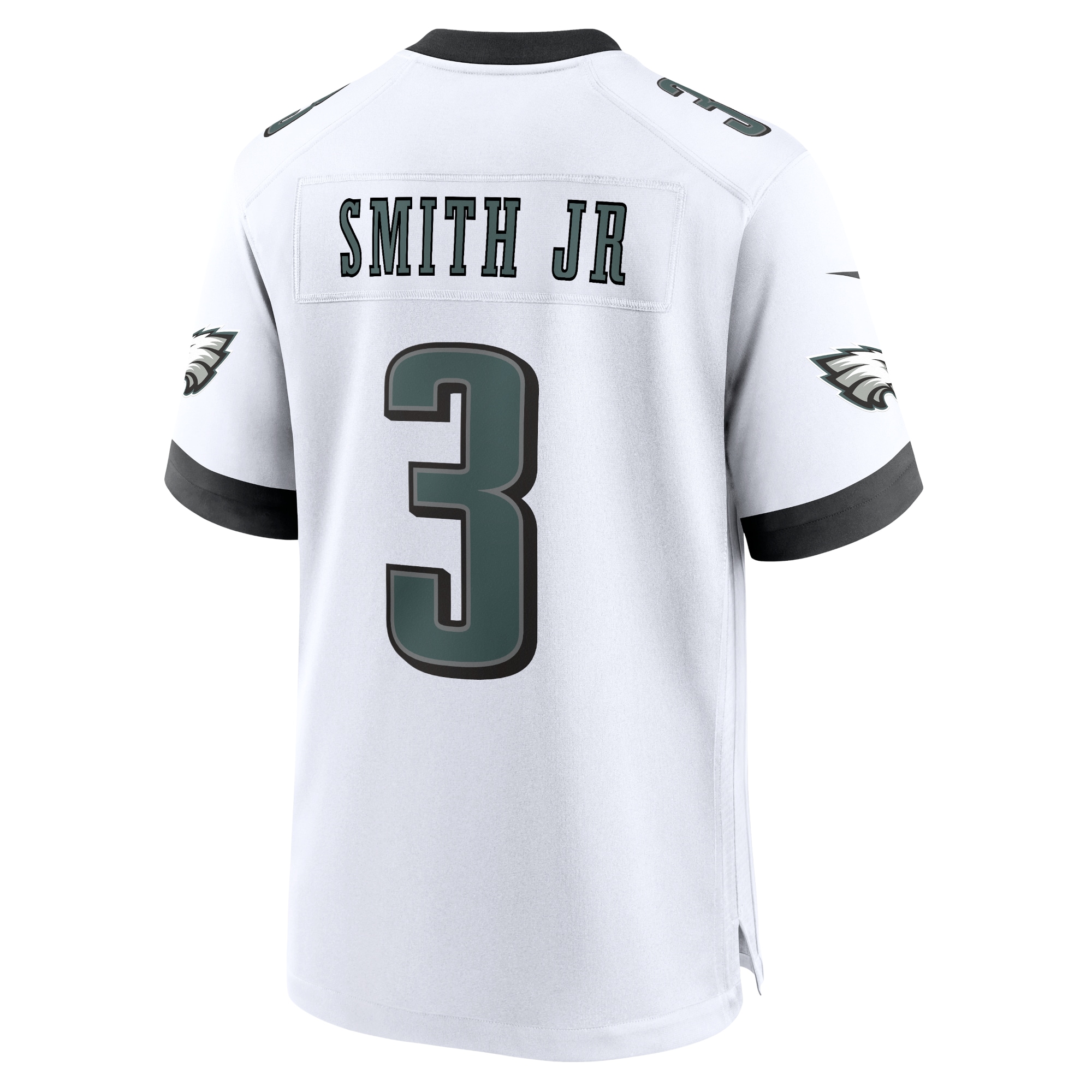 Men's Philadelphia Eagles Nolan Smith White White Game Jersey JS8523 Saliibo - Image 3