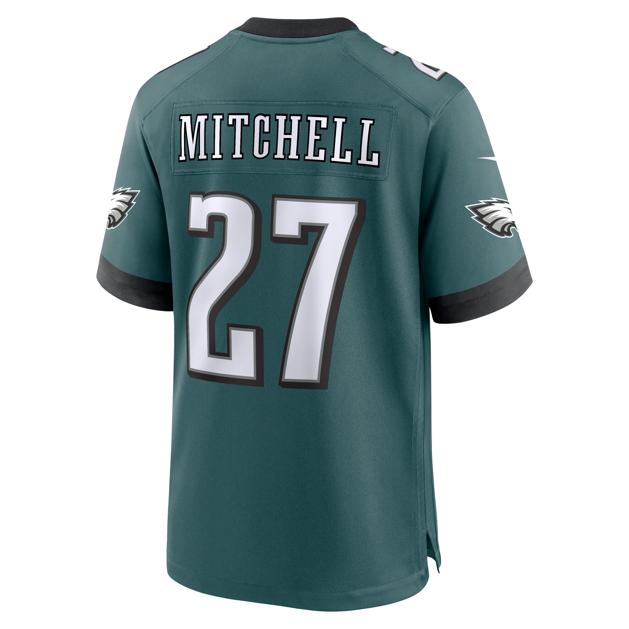 Men's Philadelphia Eagles Quinyon Mitchell Midnight Green Super Bowl LIX Game Player Jersey JS2948 Saliibo - Image 3