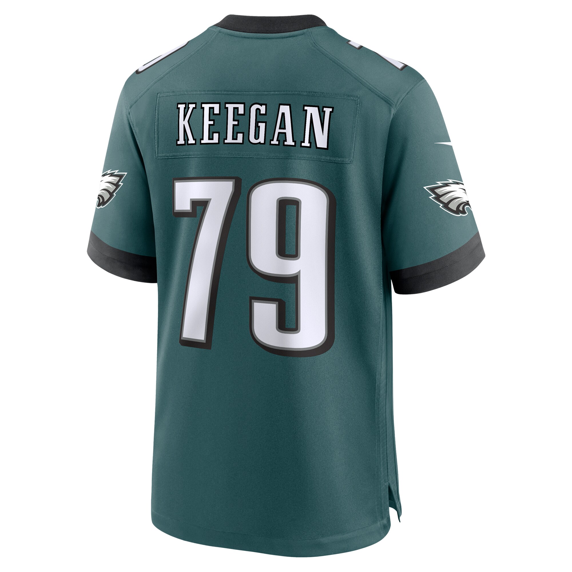 Men's Philadelphia Eagles Trevor Keegan Midnight Green Team Game Jersey JS8468 Saliibo - Image 3