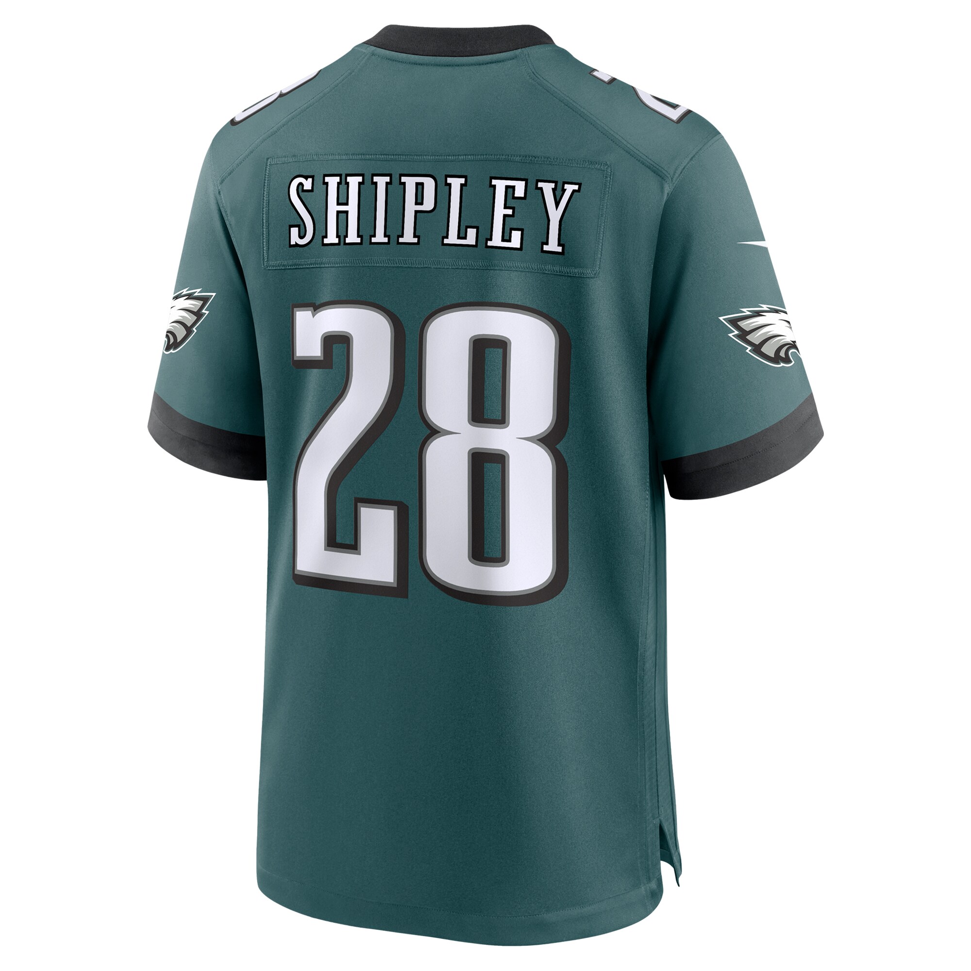 Men's Philadelphia Eagles Will Shipley Midnight Green Team Game Jersey JS1245 Saliibo - Image 3