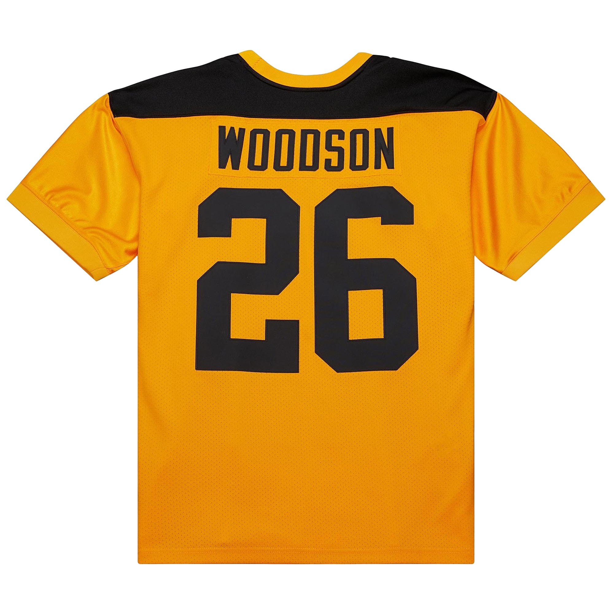 Men's Pittsburgh Steelers 1994 Rod Woodson Mitchell & Ness Gold Throwback Retired Player Jersey JS9404 Saliibo - Image 3
