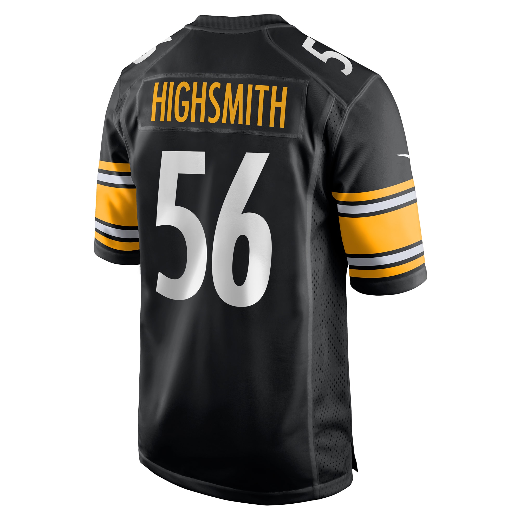 Men's Pittsburgh Steelers Alex Highsmith Black Game Jersey JS8530 Saliibo - Image 3
