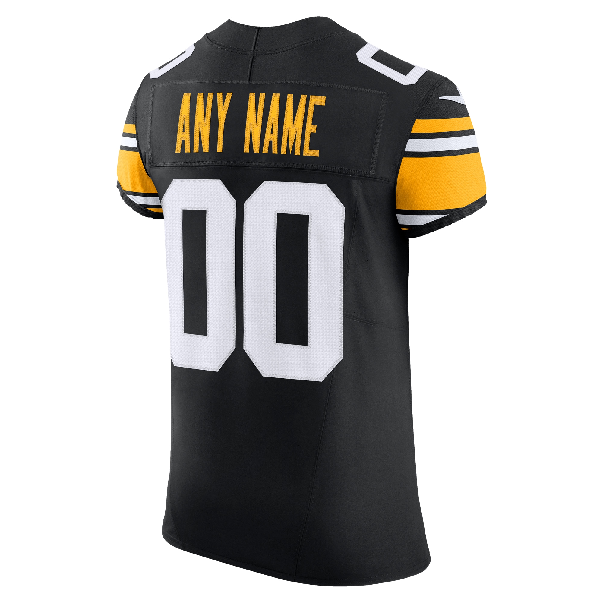 Men's Pittsburgh Steelers Black Vapor F.U.S.E. Elite Custom Jersey JS5223 Saliibo - Image 3