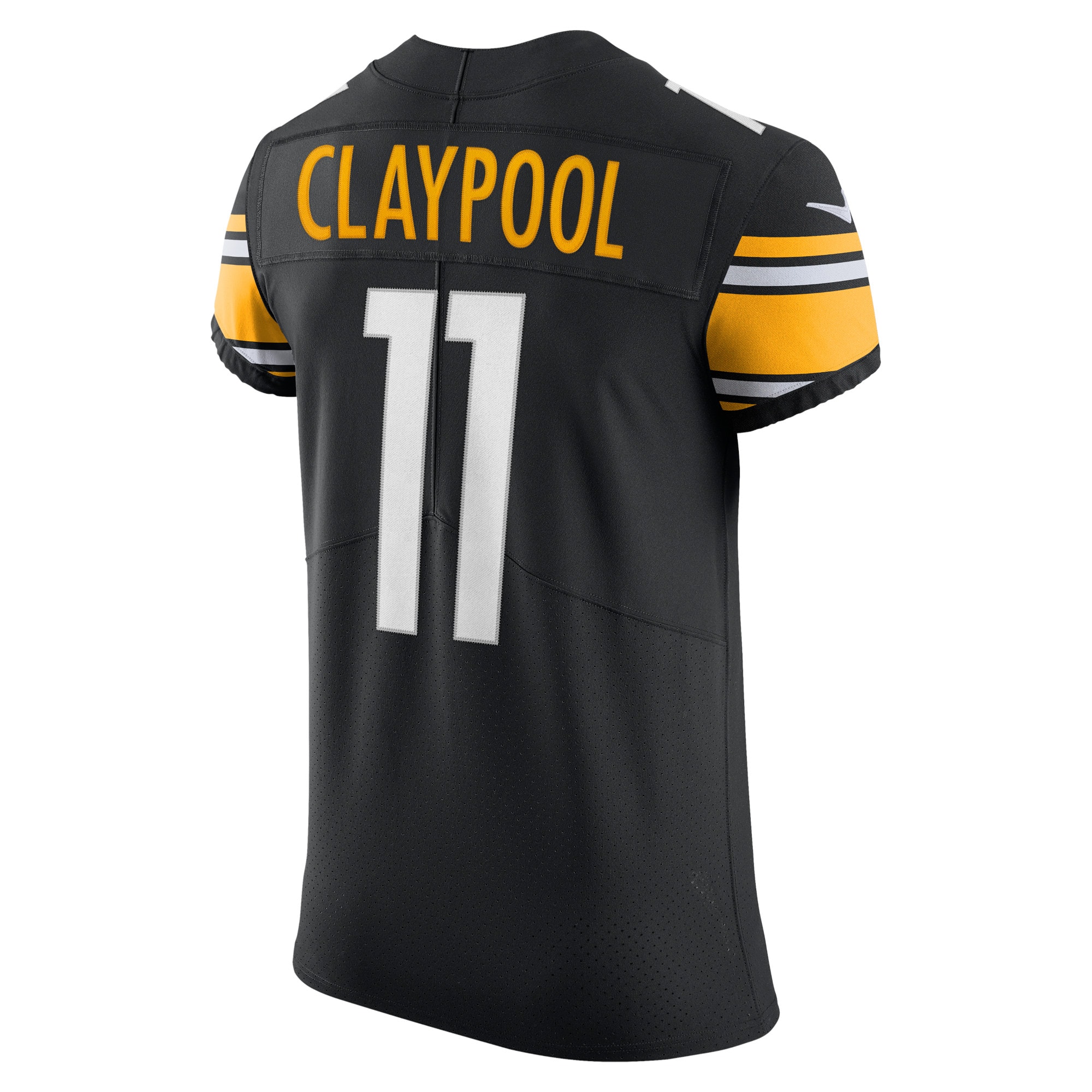 Men's Pittsburgh Steelers Chase Claypool Black Vapor Elite Player Jersey JS5093 Saliibo - Image 3