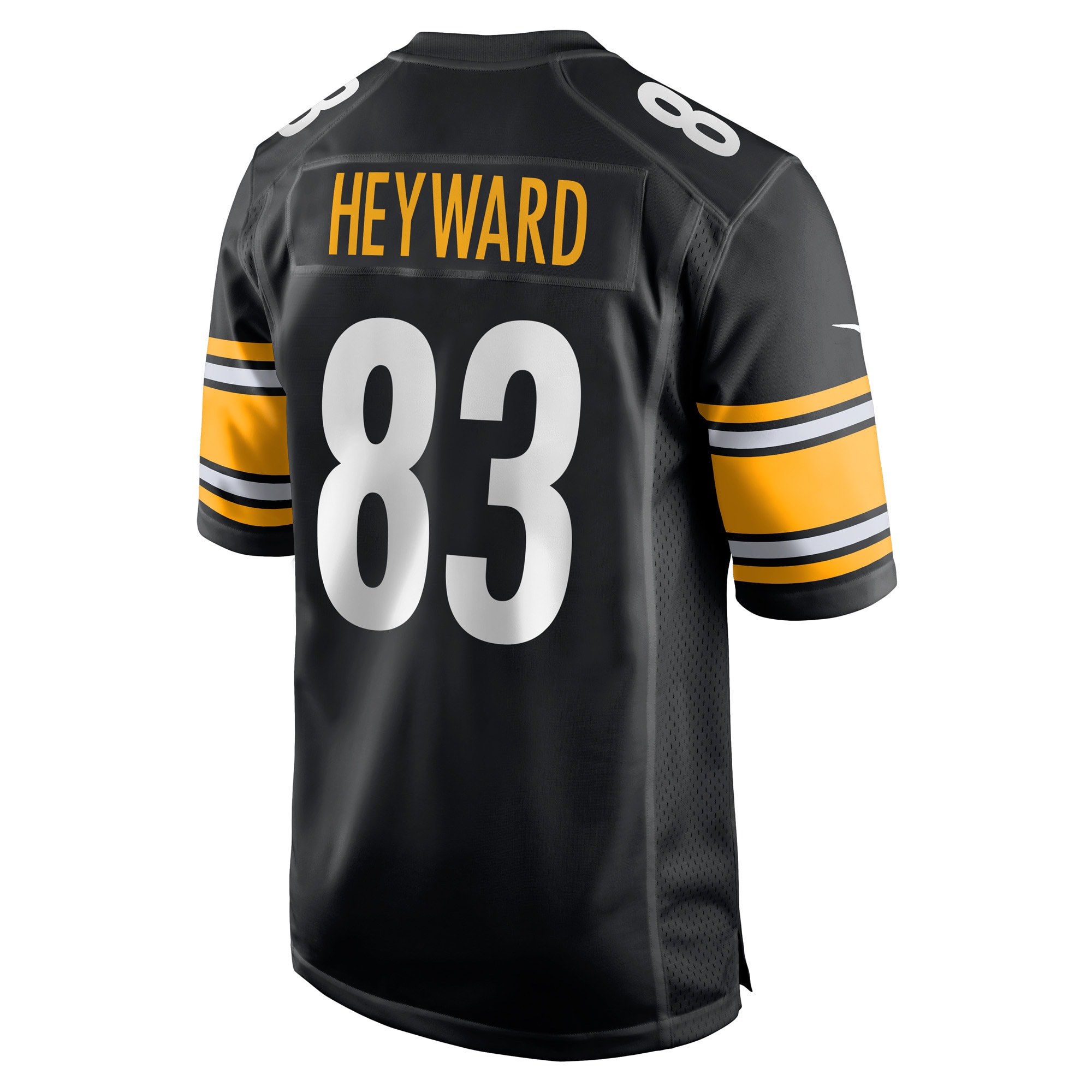 Men's Pittsburgh Steelers Connor Heyward Black Game Player Jersey JS2619 Saliibo - Image 3