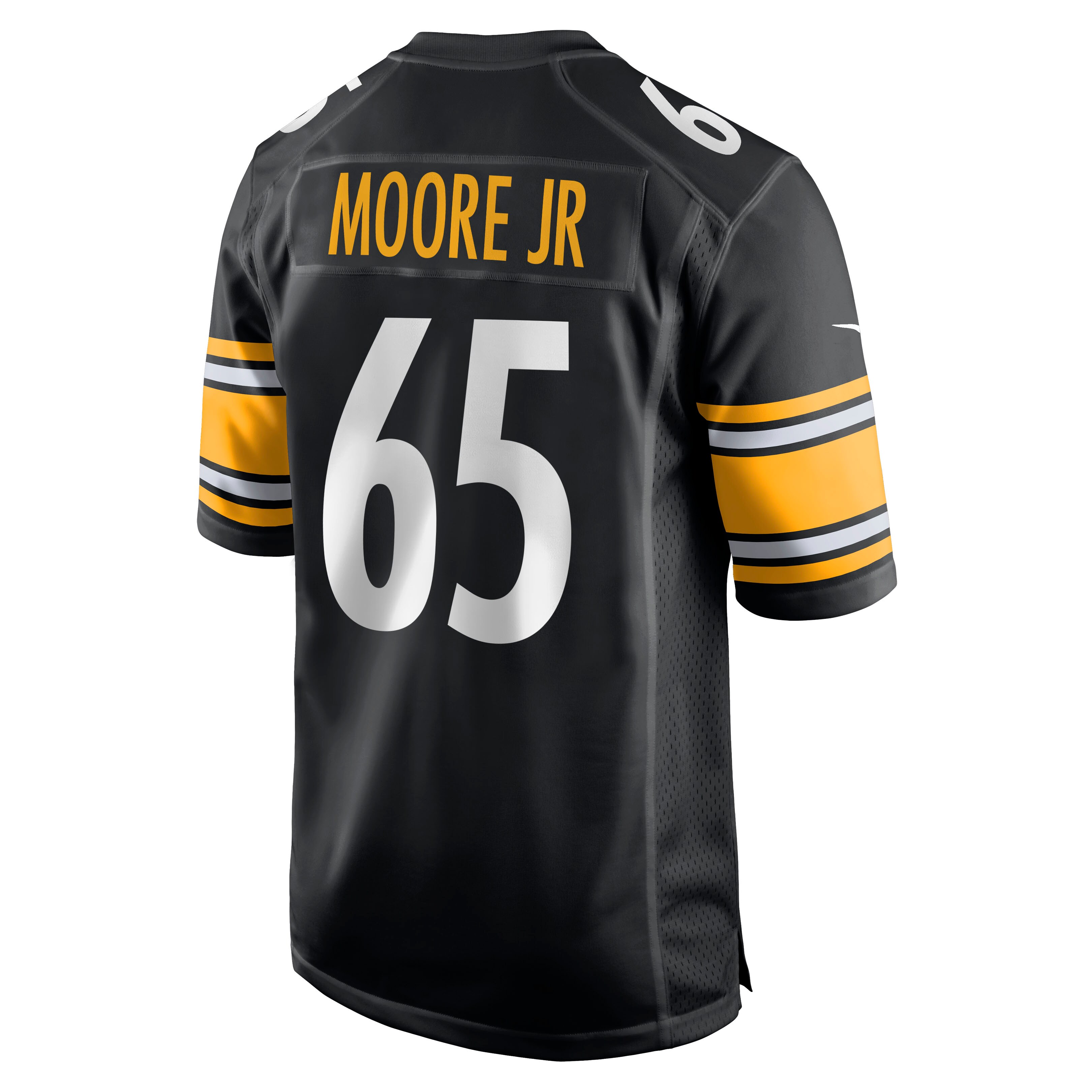 Men's Pittsburgh Steelers Dan Moore Jr. Black Game Jersey JS7158 Saliibo - Image 3
