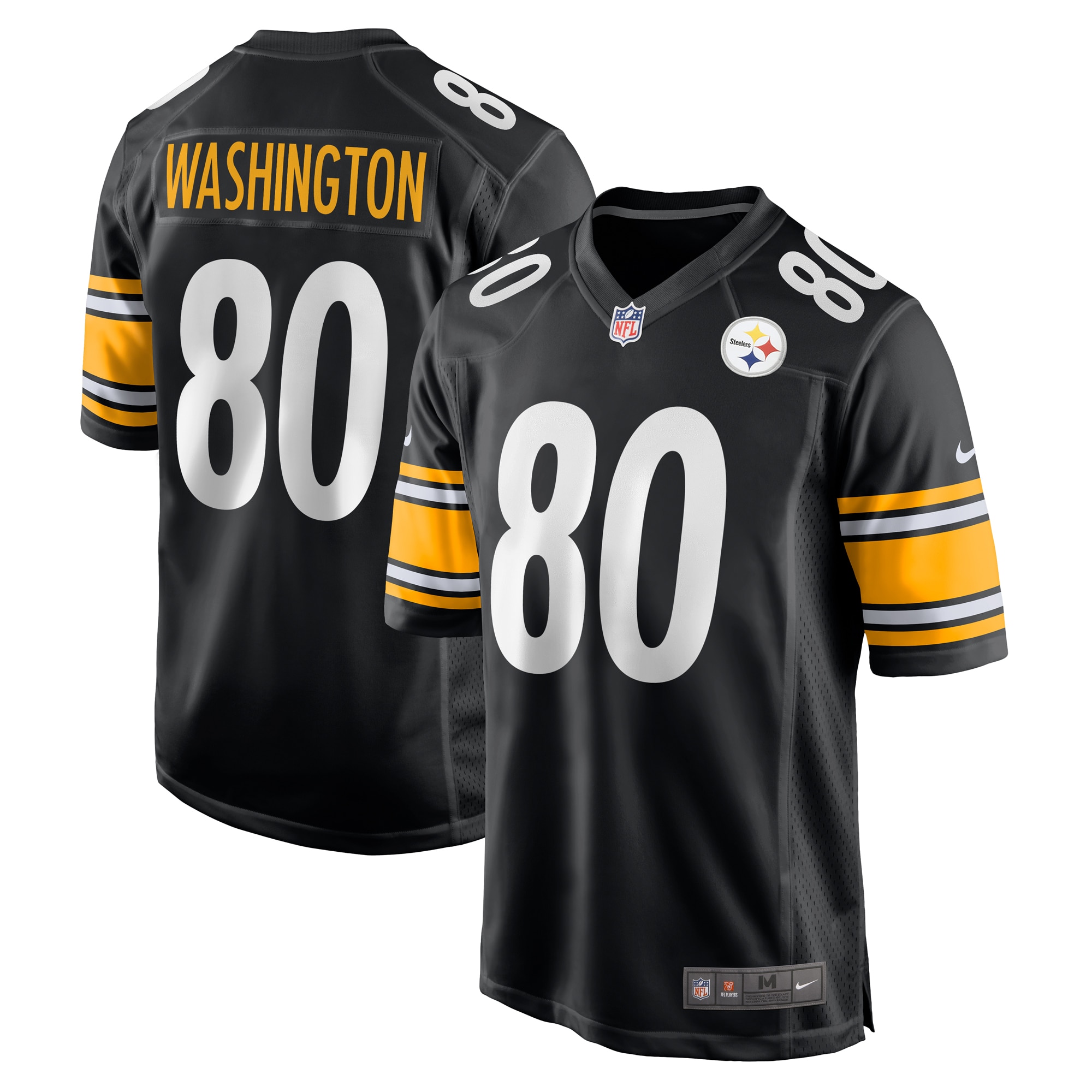Men's Pittsburgh Steelers Darnell Washington Black Game Jersey JS6217 Saliibo