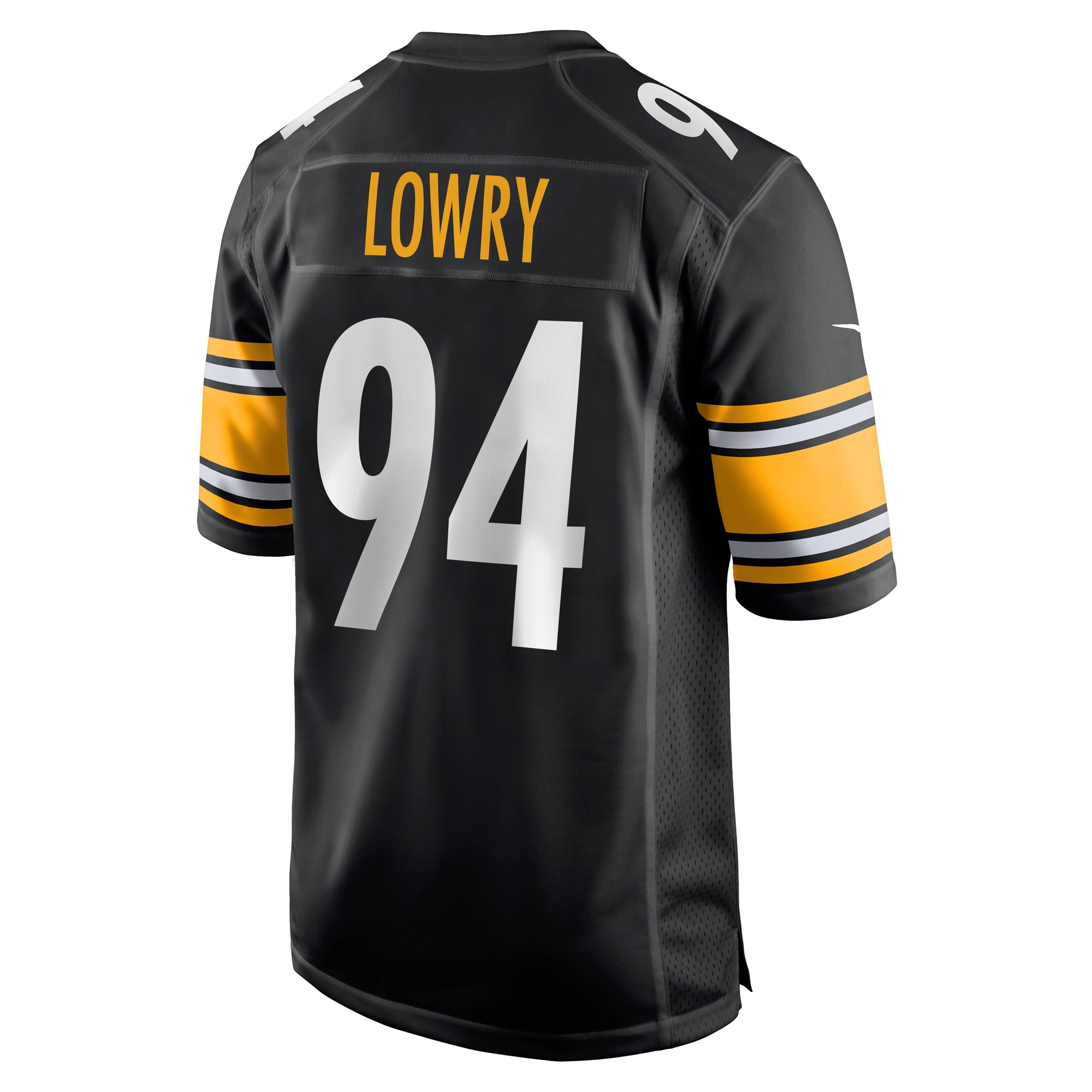 Men's Pittsburgh Steelers Dean Lowry Black Game Jersey JS2764 Saliibo - Image 3