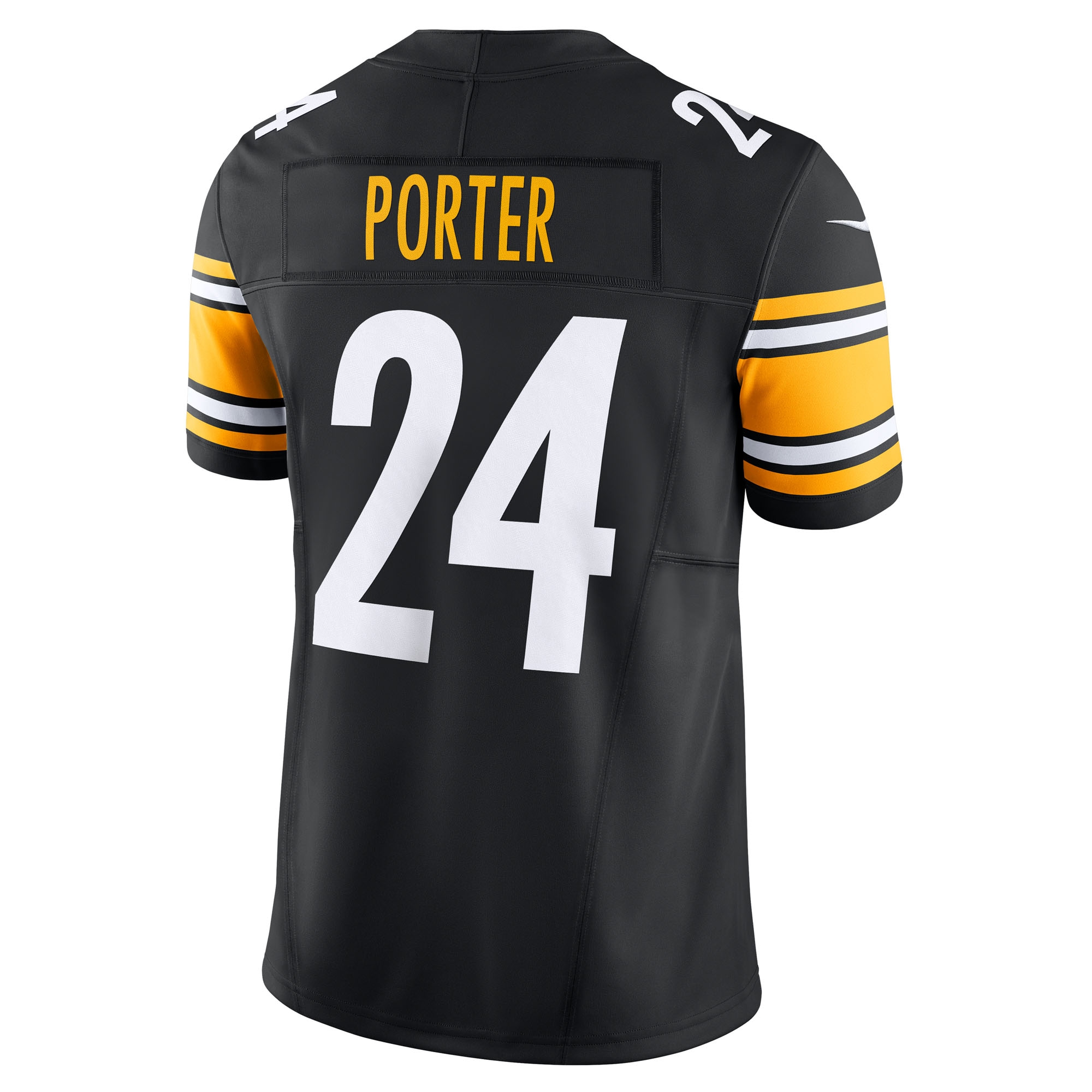 Men's Pittsburgh Steelers Joey Porter Jr. Black Vapor F.U.S.E. Limited Jersey JS9929 Saliibo - Image 3