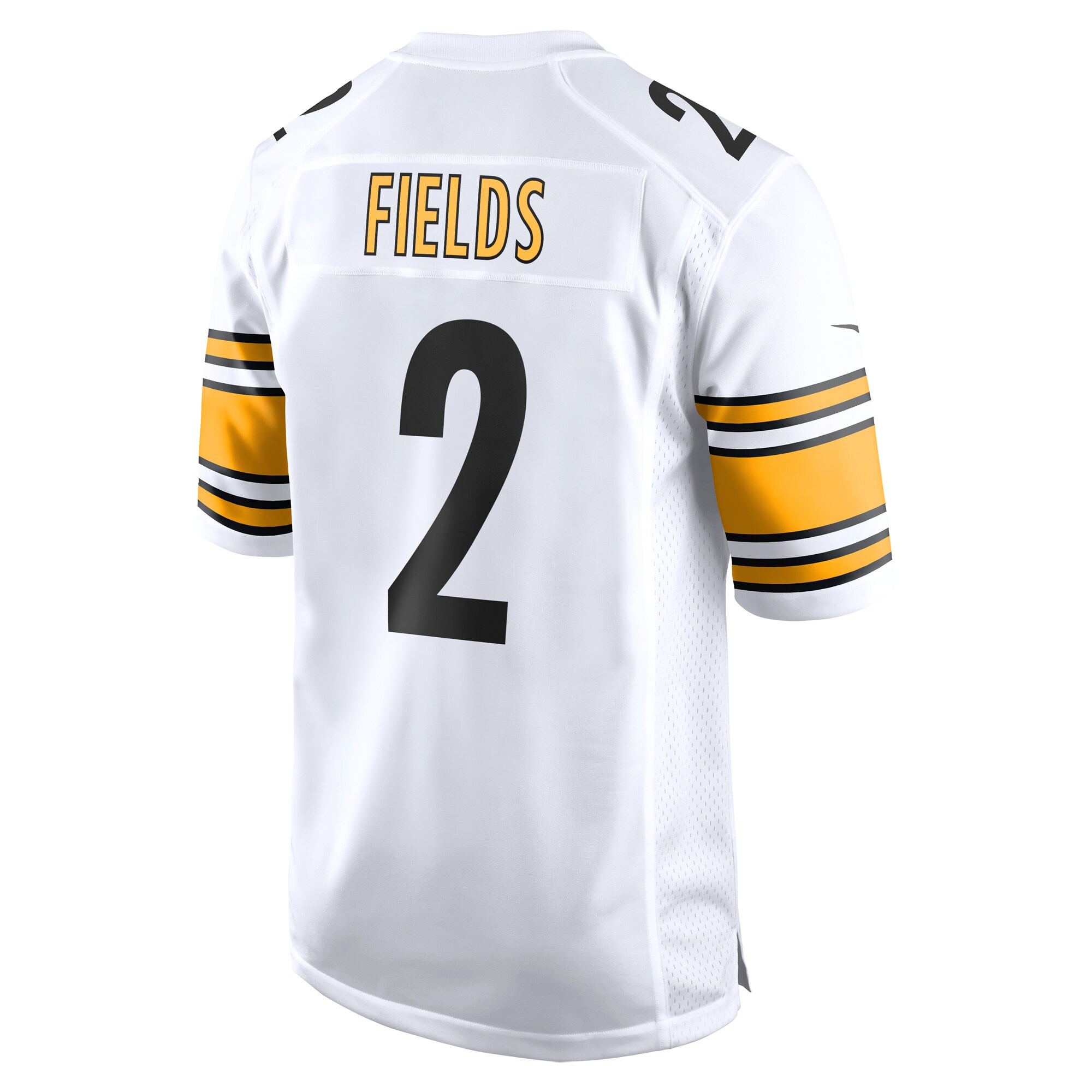 Men's Pittsburgh Steelers Justin Fields White Game Jersey JS2558 Saliibo - Image 3