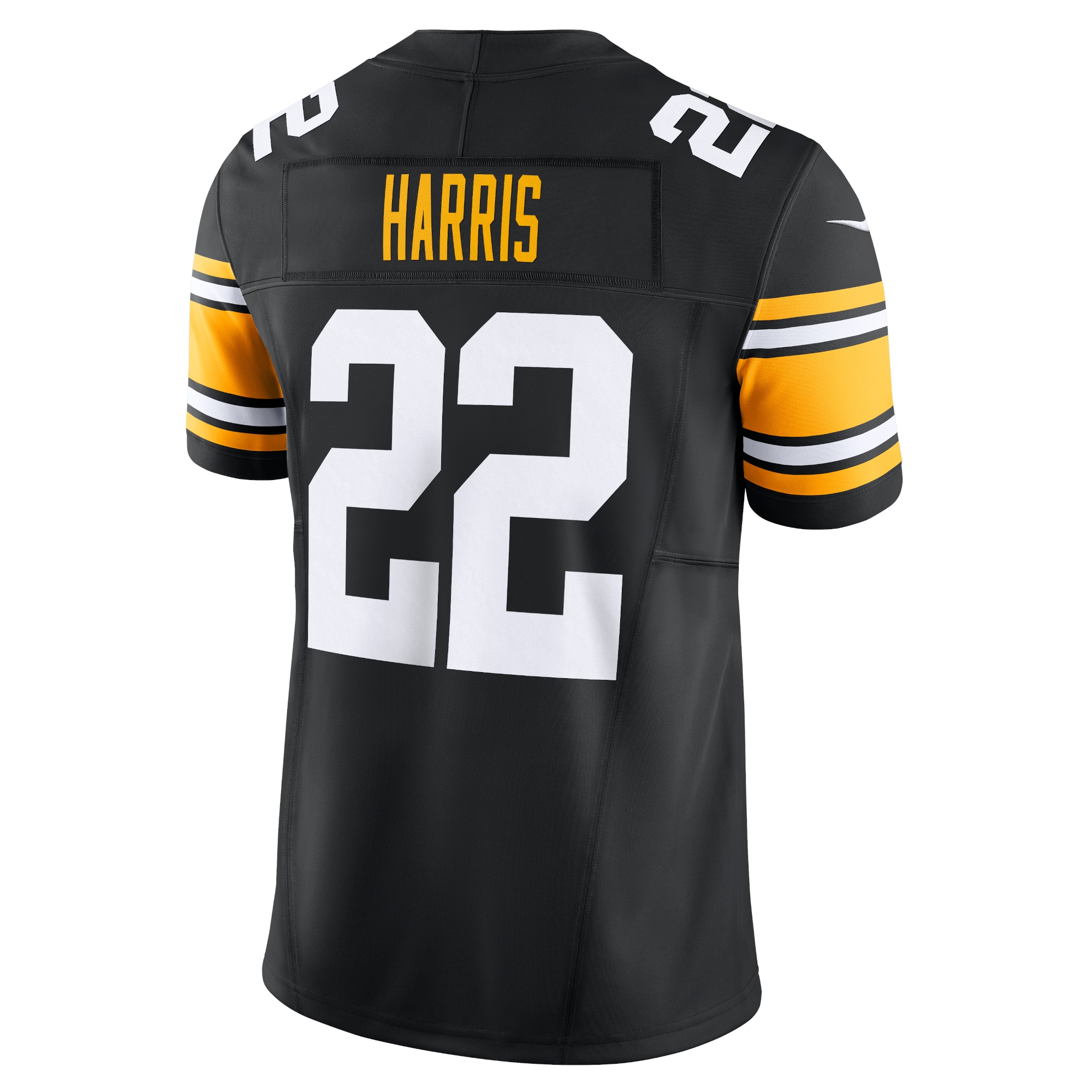 Men's Pittsburgh Steelers Najee Harris Black Vapor F.U.S.E. Limited Jersey JS4720 Saliibo - Image 3