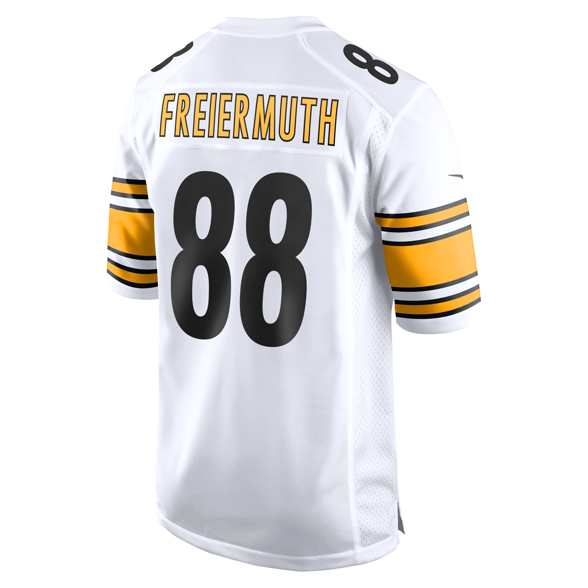 Men's Pittsburgh Steelers Pat Freiermuth White Game Player Jersey JS6111 Saliibo - Image 3