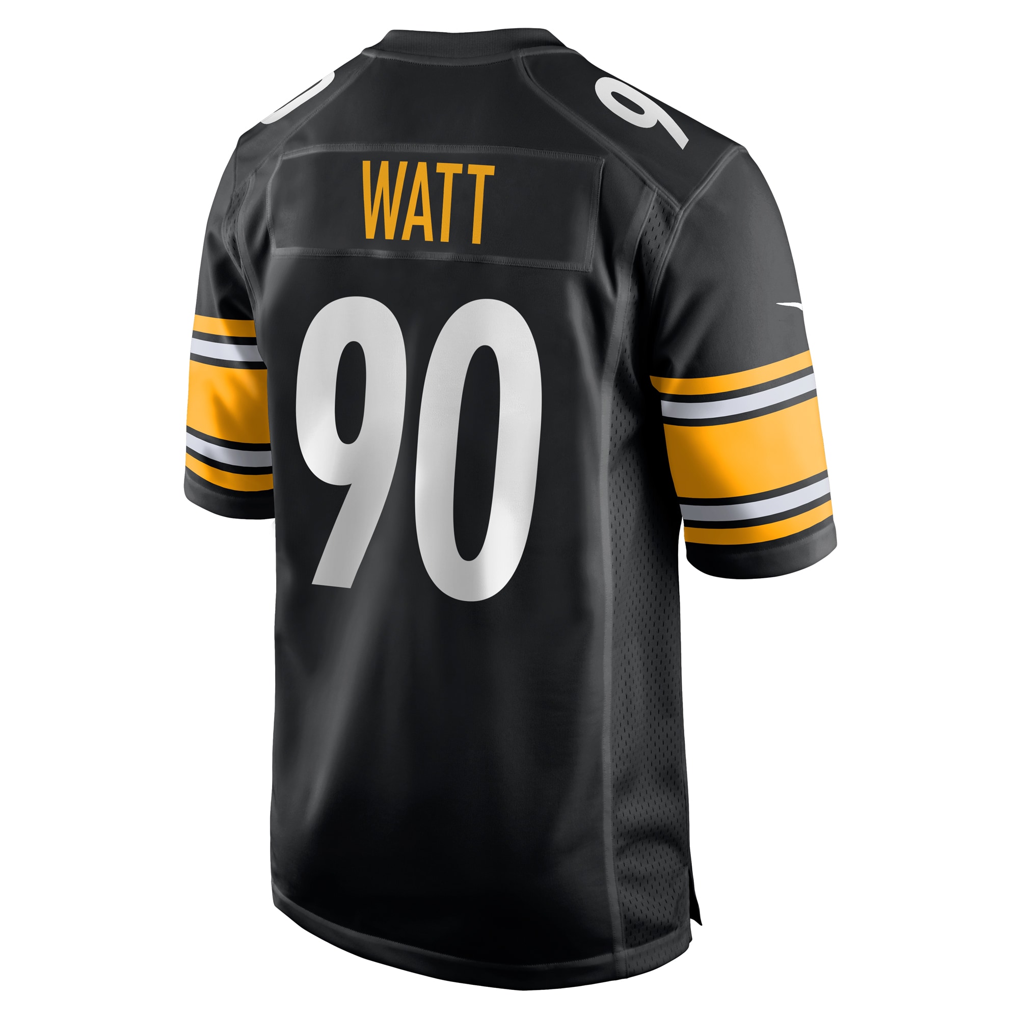 Men's Pittsburgh Steelers T.J. Watt Black Game Jersey JS9100 Saliibo - Image 3