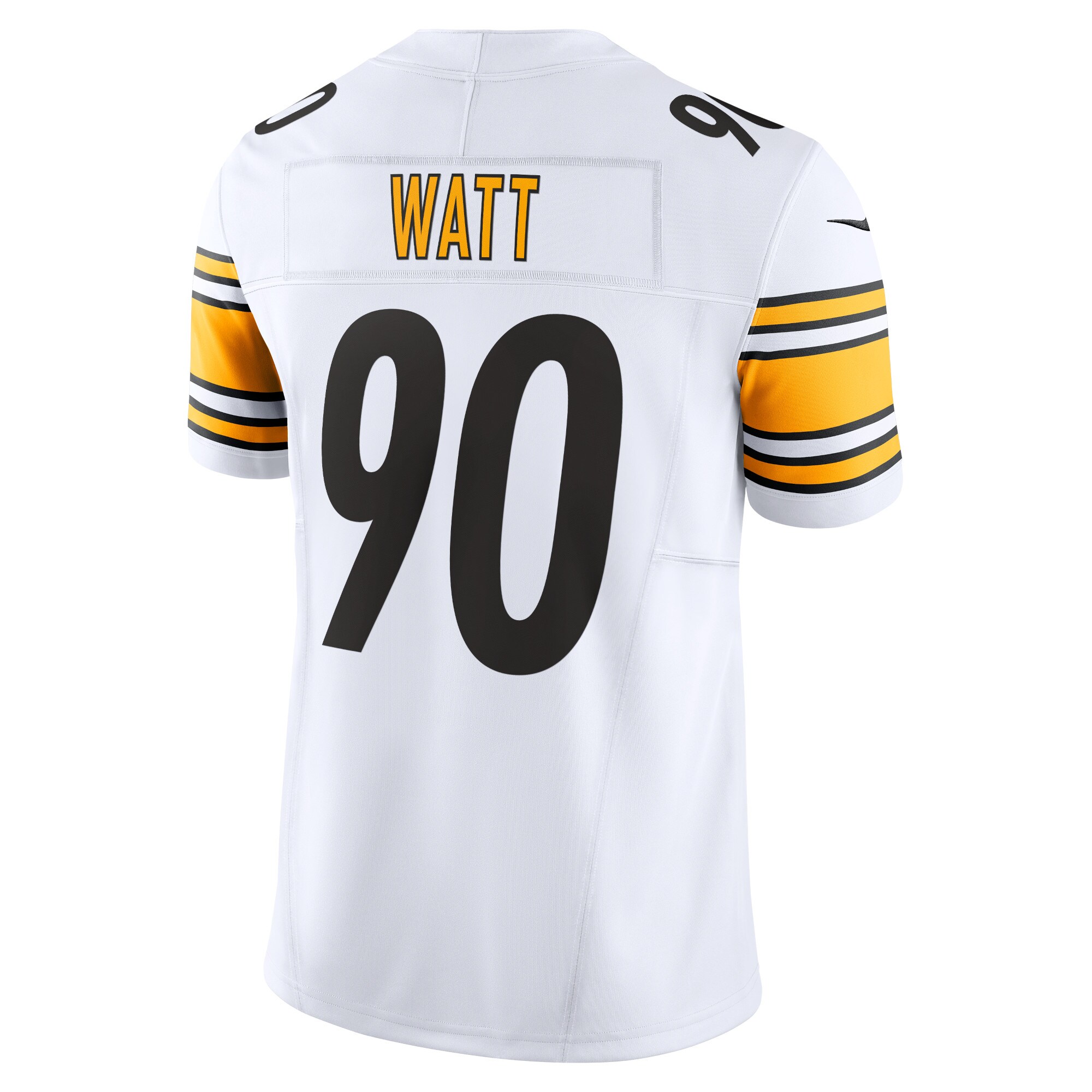Men's Pittsburgh Steelers T.J. Watt White Vapor F.U.S.E. Limited Jersey JS7750 Saliibo - Image 3