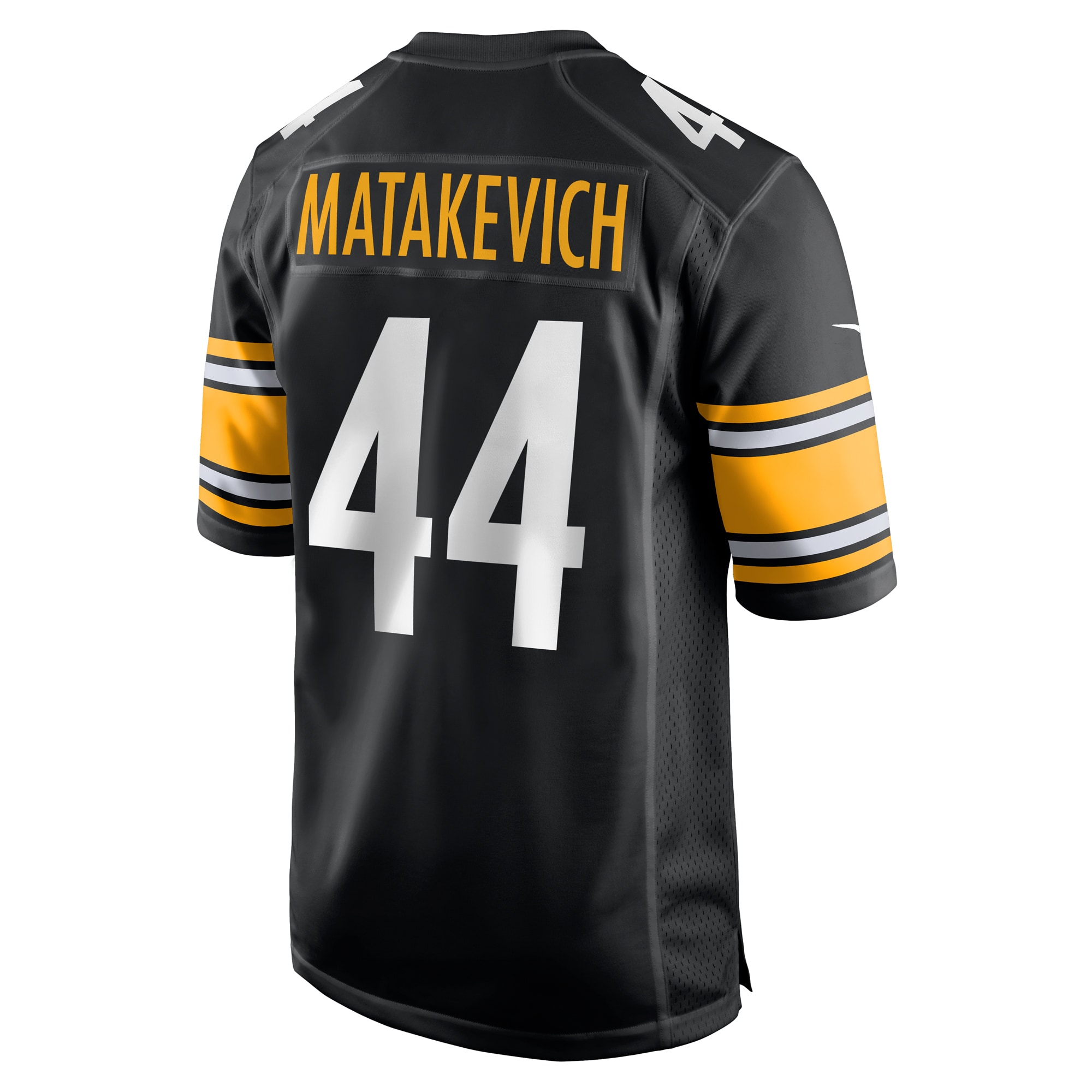 Men's Pittsburgh Steelers Tyler Matakevich Black Game Jersey JS4872 Saliibo - Image 3