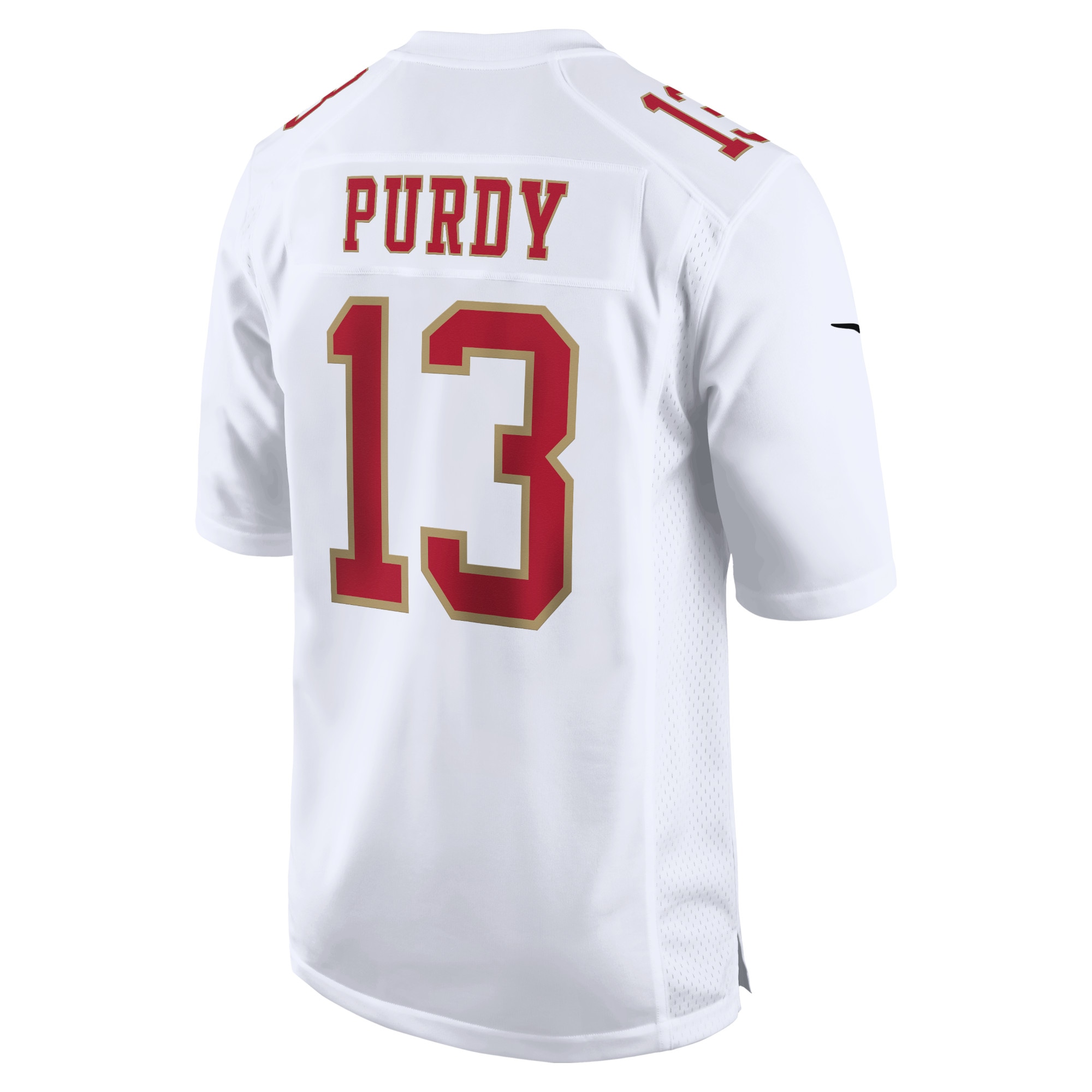 Men's San Francisco 49ers Brock Purdy Tundra White Fashion Game Jersey JS2986 Saliibo - Image 3