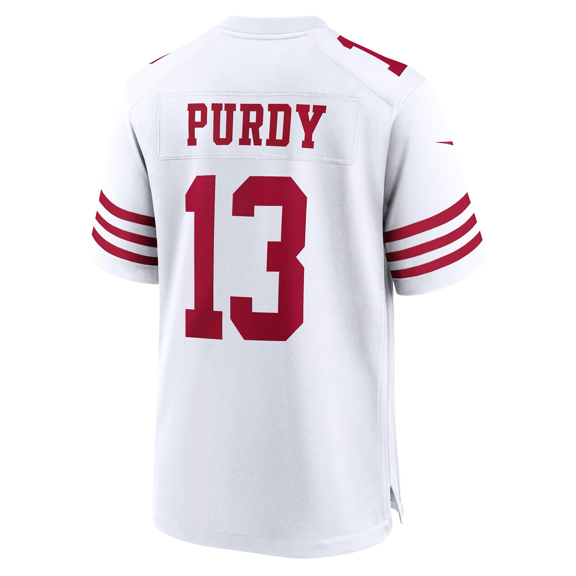 Men's San Francisco 49ers Brock Purdy White Game Player Jersey JS5154 Saliibo - Image 3