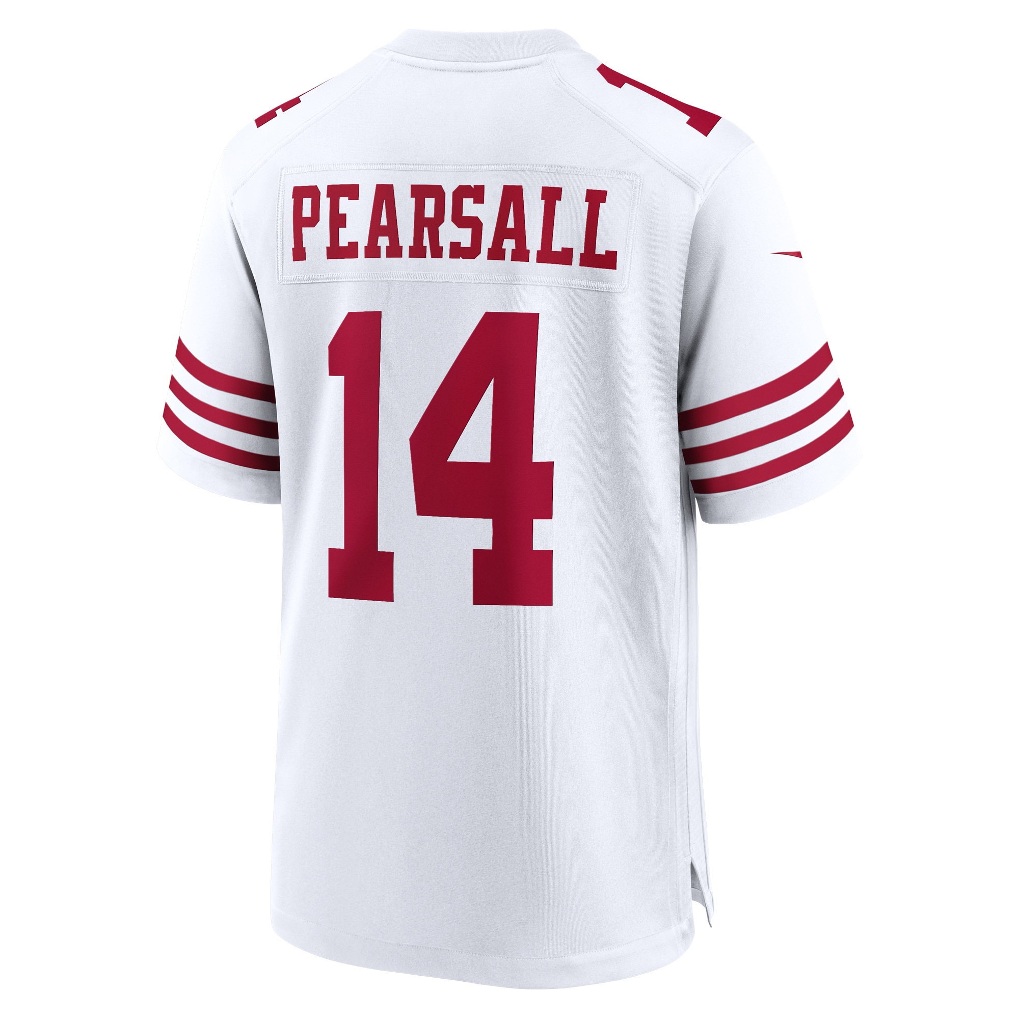 Men's San Francisco 49ers Ricky Pearsall White White Game Jersey JS6011 Saliibo - Image 3