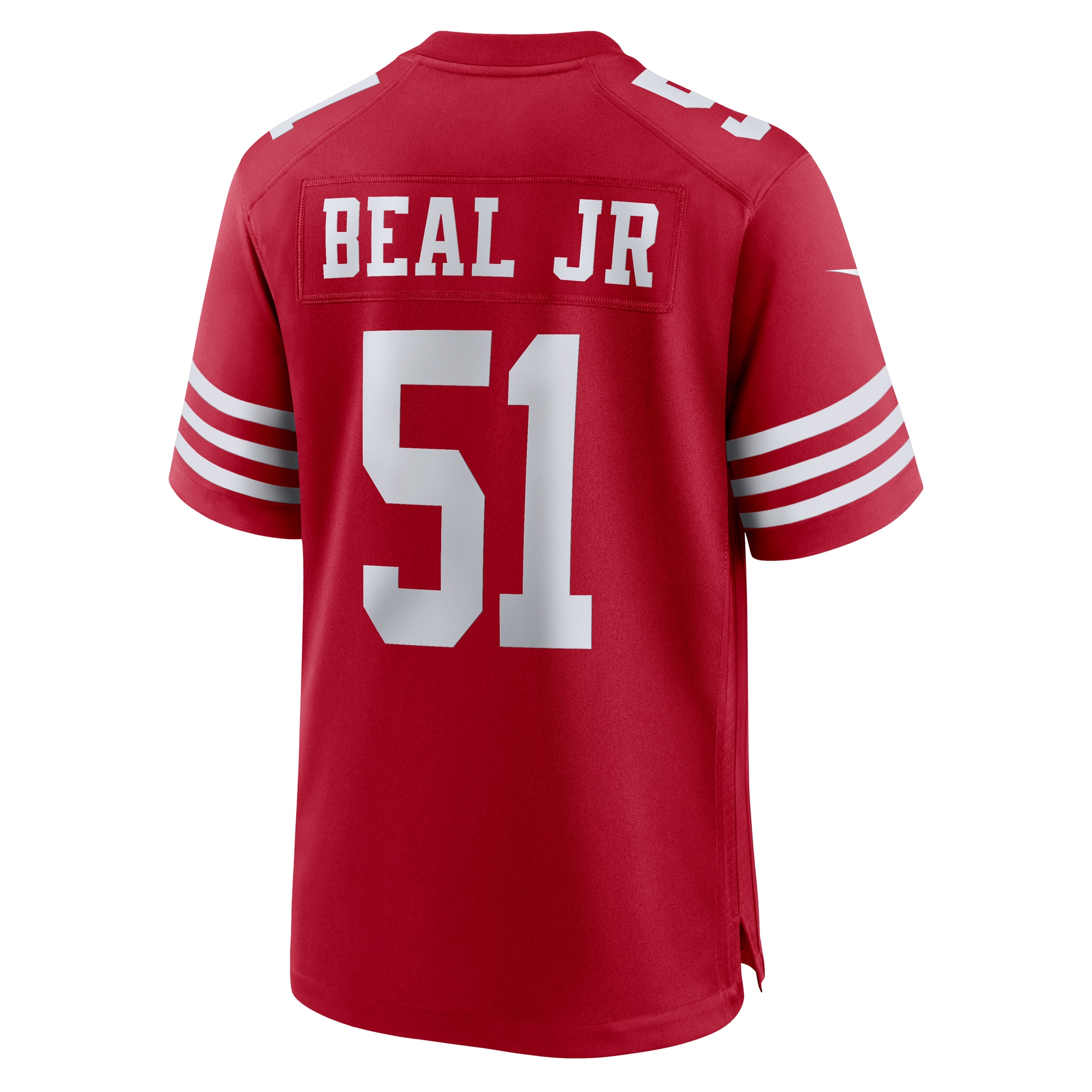 Men's San Francisco 49ers Robert Beal Jr Scarlet Game Jersey JS5486 Saliibo - Image 3