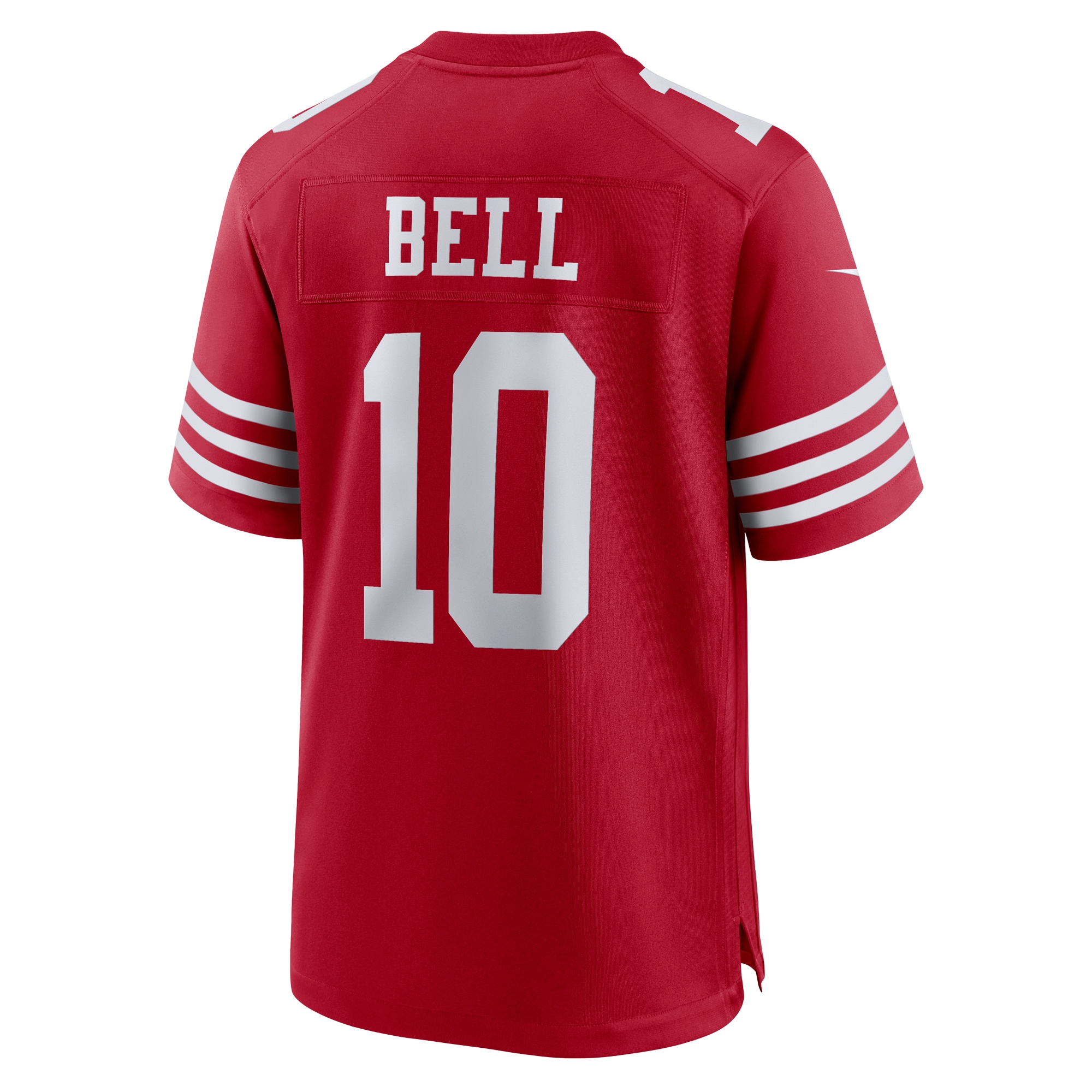 Men's San Francisco 49ers Ronnie Bell Scarlet Team Game Jersey JS7726 Saliibo - Image 3