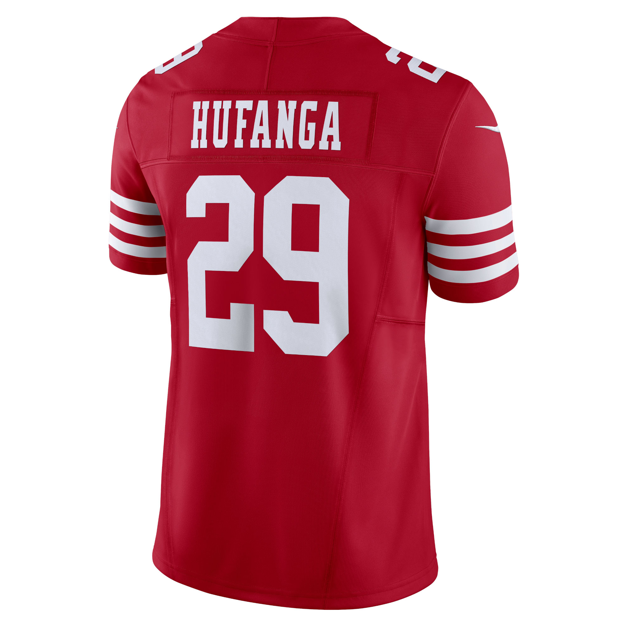Men's San Francisco 49ers Talanoa Hufanga Scarlet Vapor F.U.S.E. Limited Jersey JS8988 Saliibo - Image 3