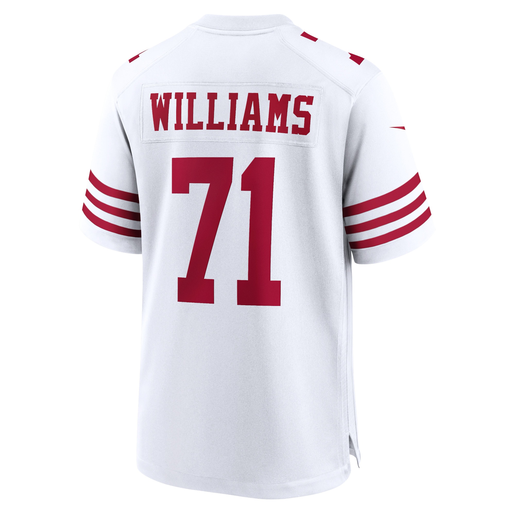Men's San Francisco 49ers Trent Williams White Player Game Jersey JS9336 Saliibo - Image 3