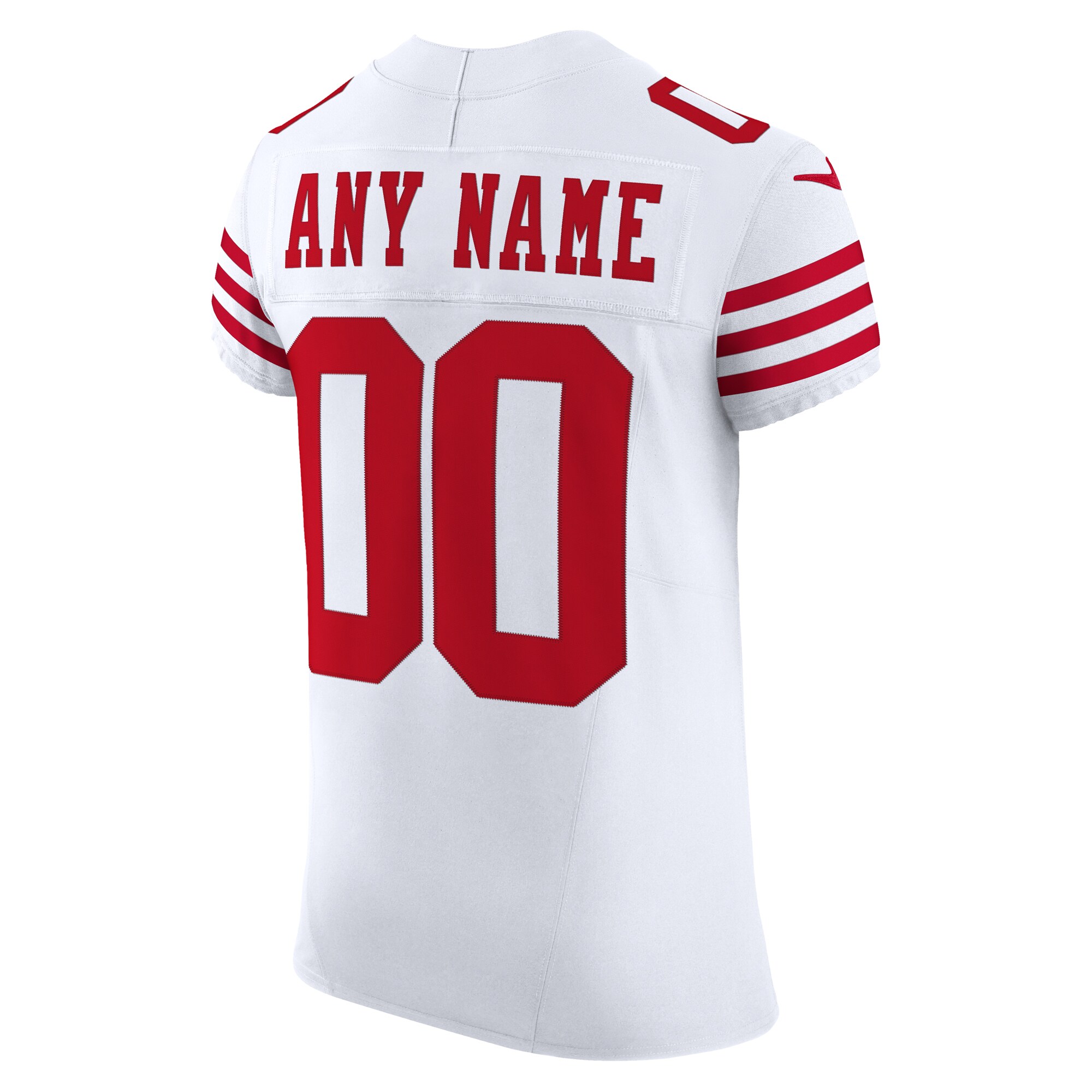 Men's San Francisco 49ers White Vapor F.U.S.E. Elite Custom Jersey JS6638 Saliibo - Image 3