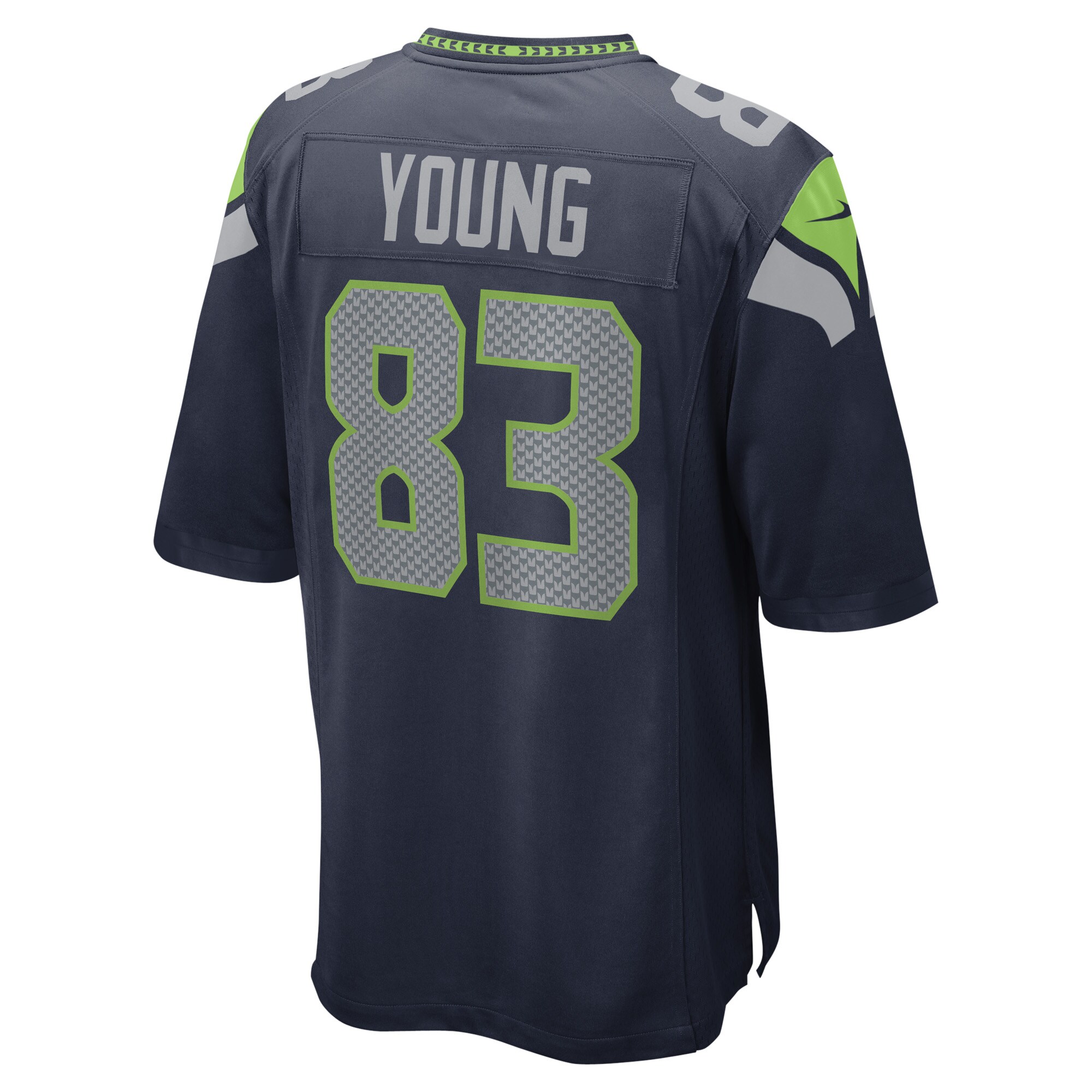 Men's Seattle Seahawks Dareke Young College Navy Game Player Jersey JS5223 Saliibo - Image 3