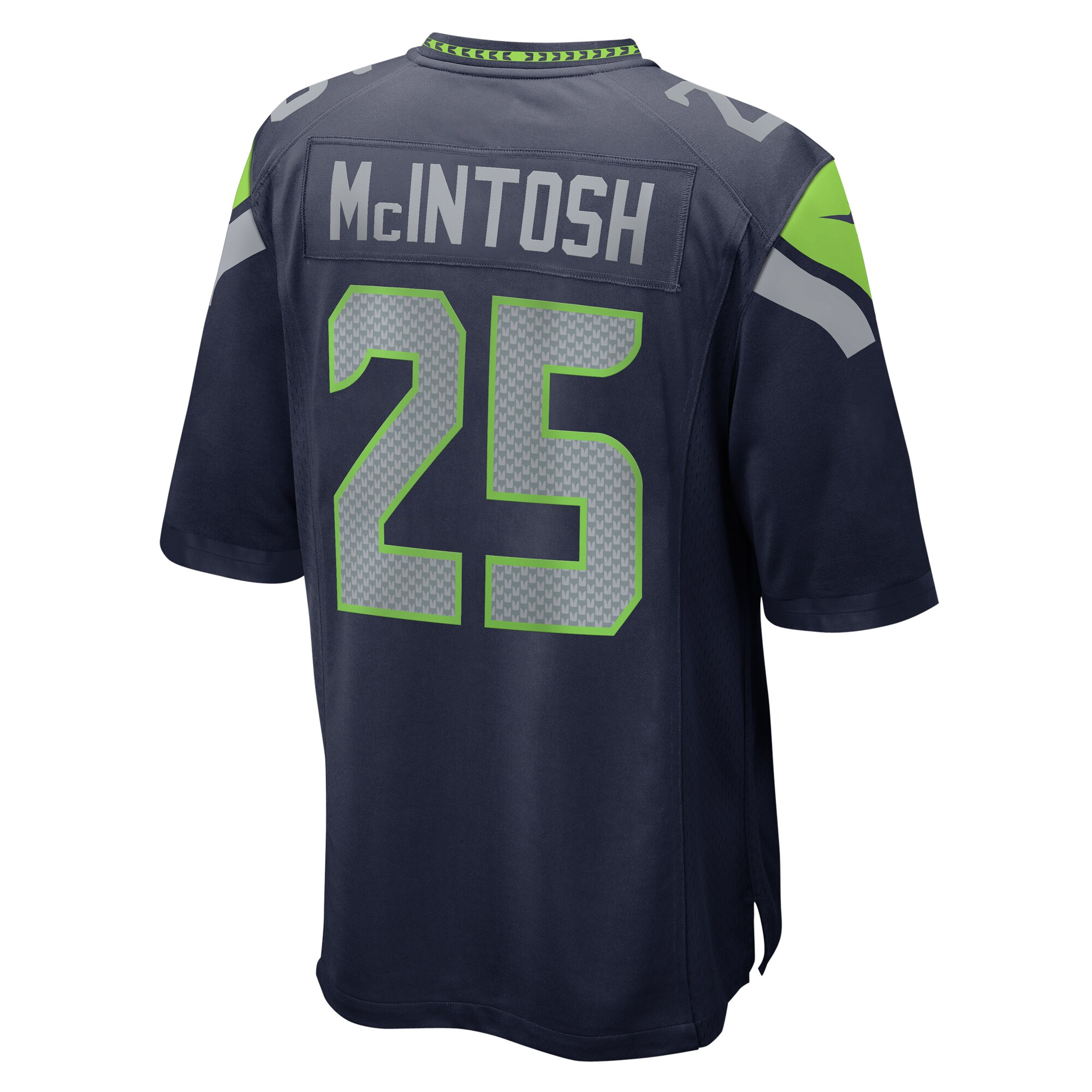 Men's Seattle Seahawks Kenny McIntosh College Navy Game Jersey JS8296 Saliibo - Image 3