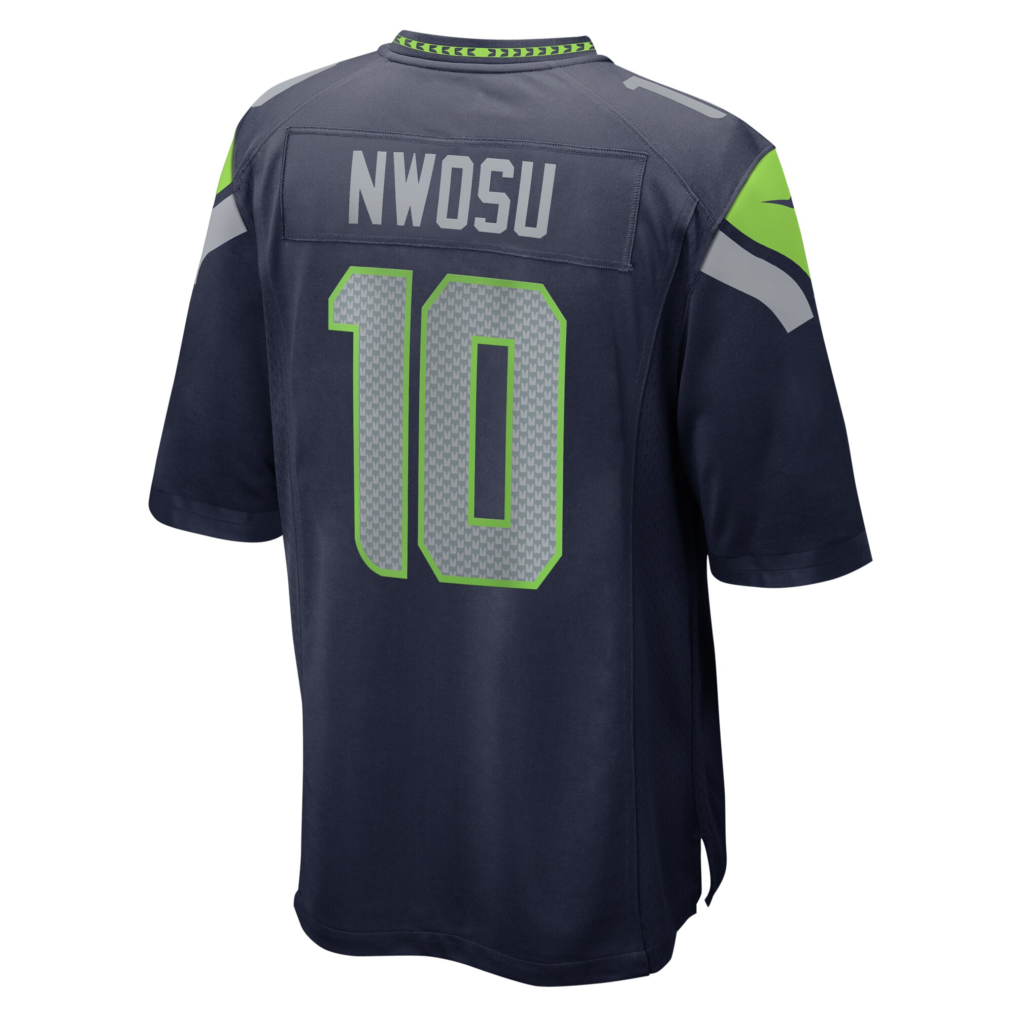 Men's Seattle Seahawks Uchenna Nwosu College Navy Game Jersey JS6256 Saliibo - Image 3