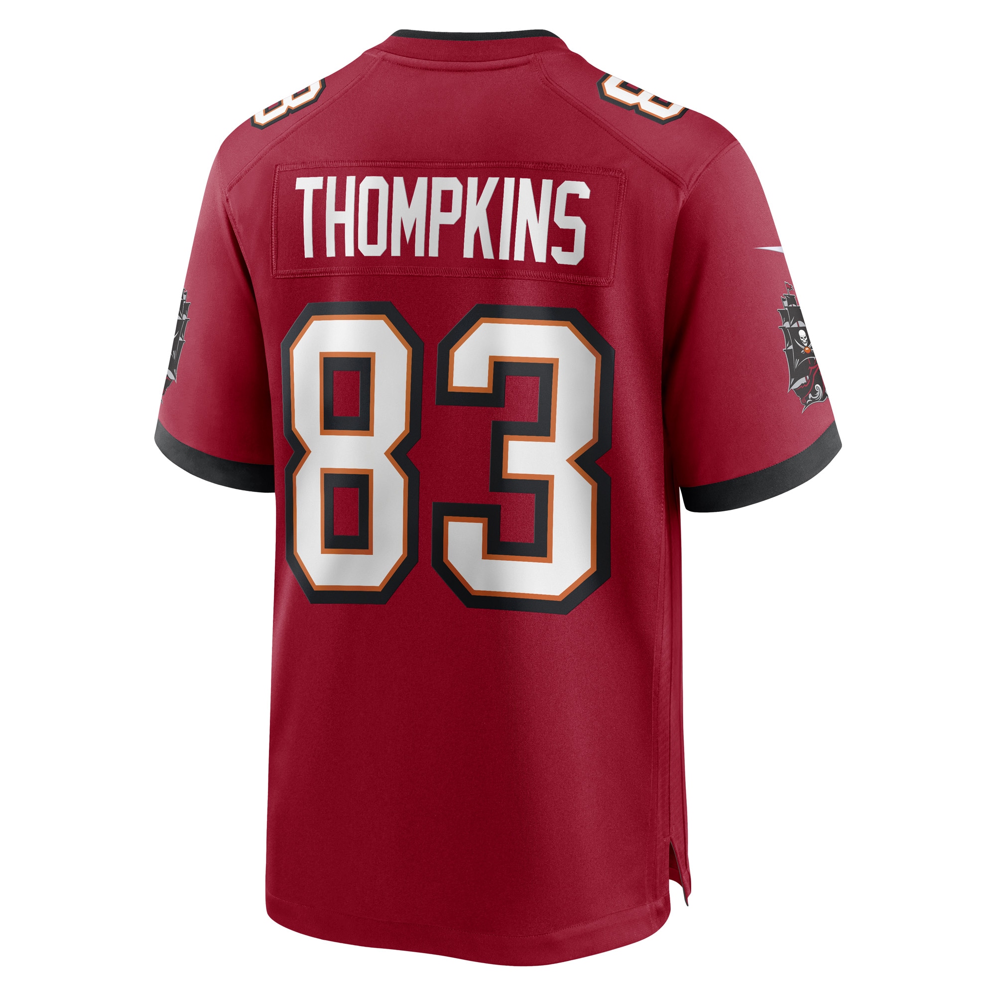Men's Tampa Bay Buccaneers Deven Thompkins Red Game Player Jersey JS4810 Saliibo - Image 3