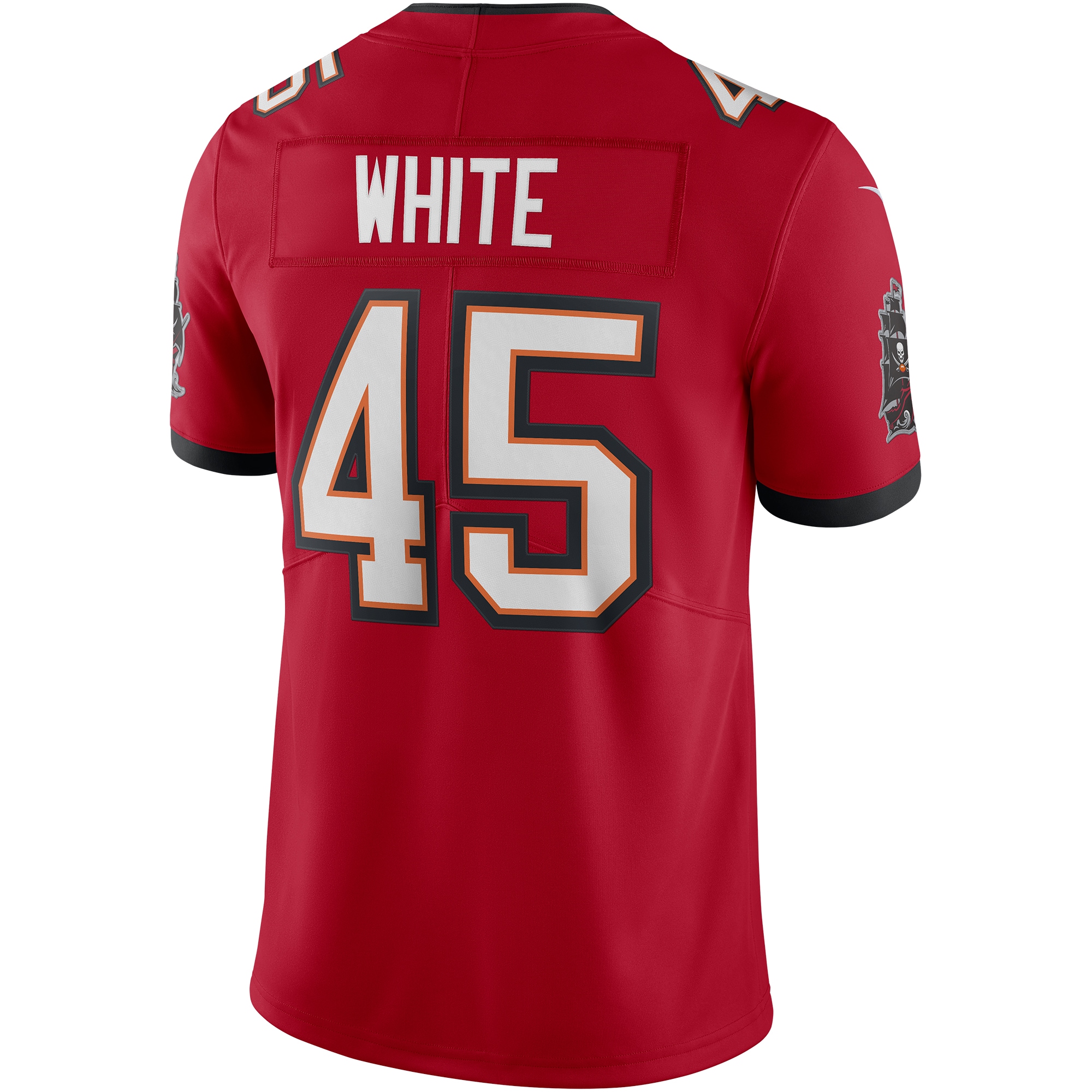 Men's Tampa Bay Buccaneers Devin White Red Vapor Limited Jersey JS8971 Saliibo - Image 3