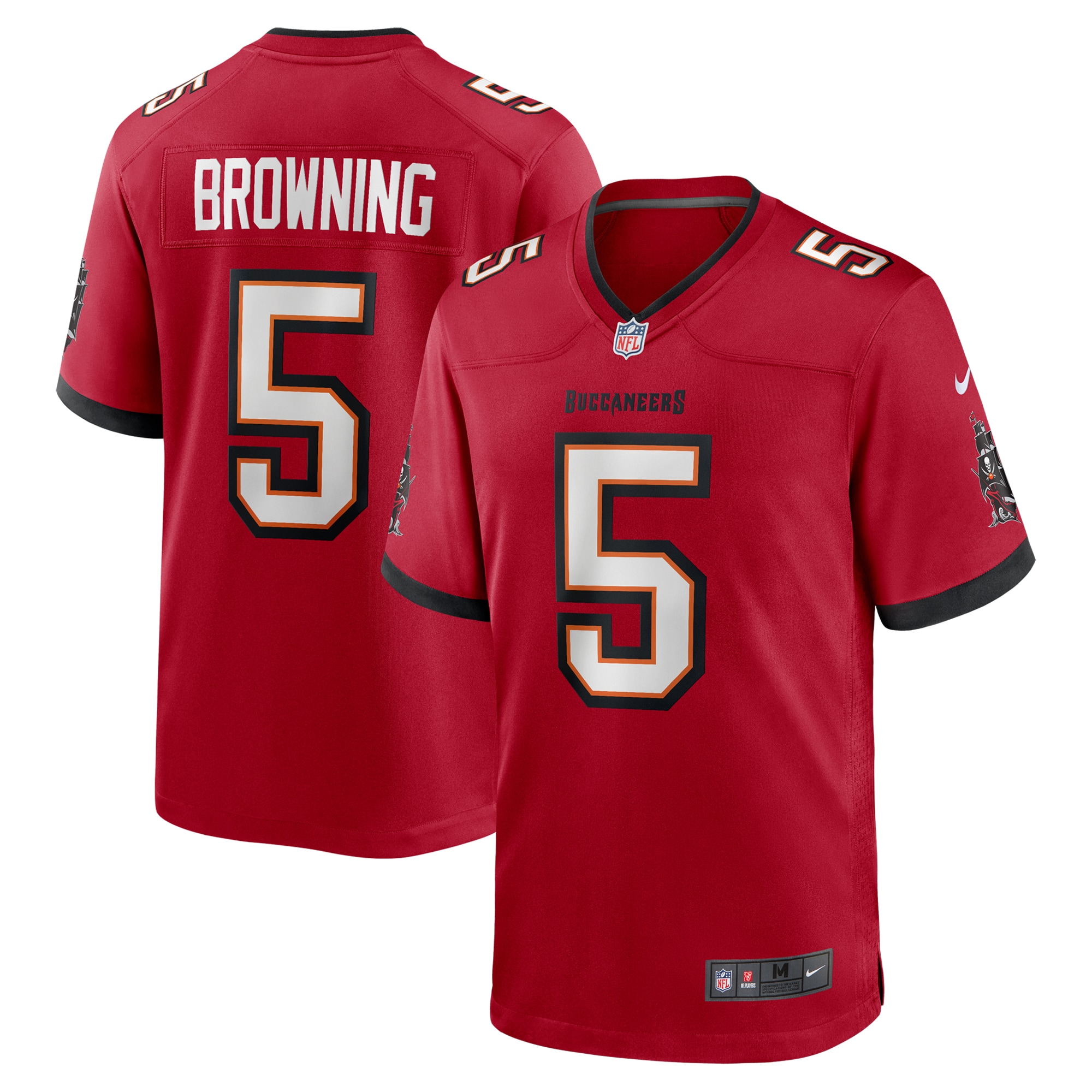 Men's Tampa Bay Buccaneers Jack Browning Red Game Jersey JS7801 Saliibo