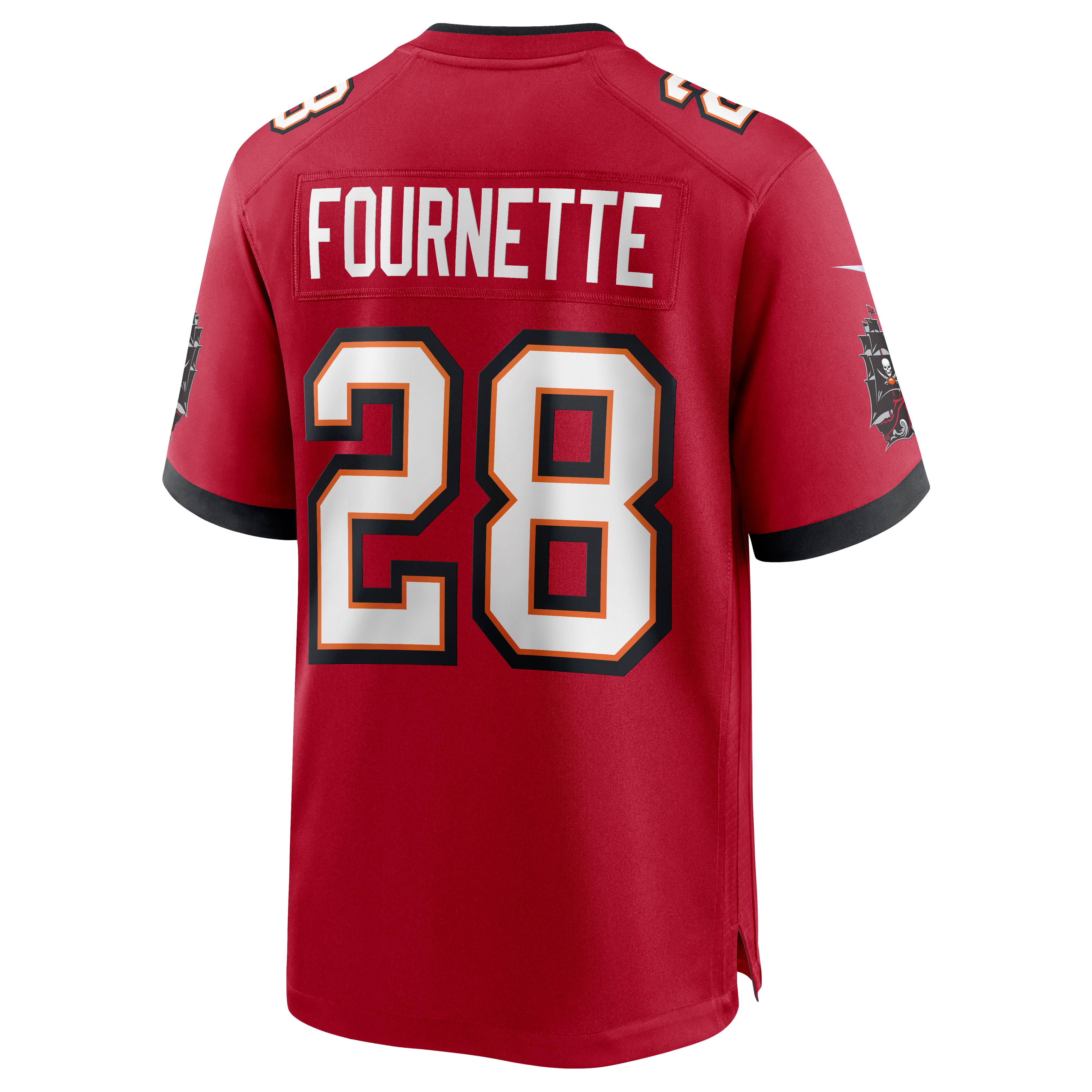 Men's Tampa Bay Buccaneers Leonard Fournette Red Game Jersey JS6744 Saliibo - Image 3
